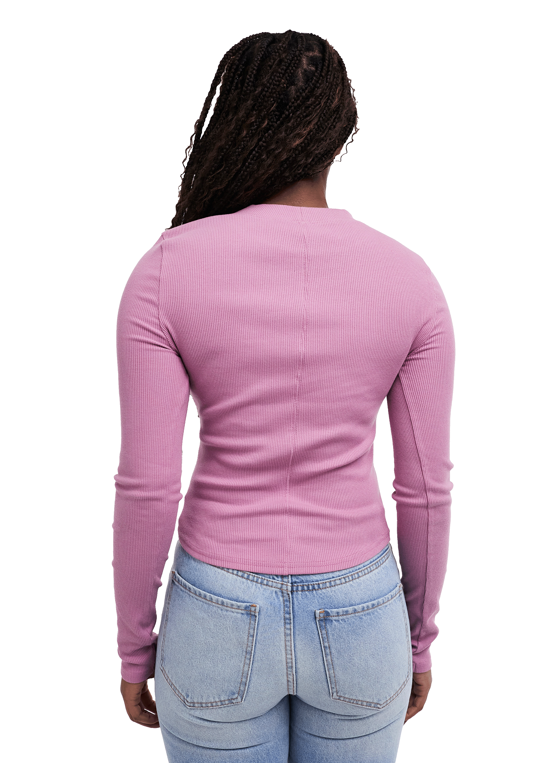 Top in cotton TOPSHOP Pink