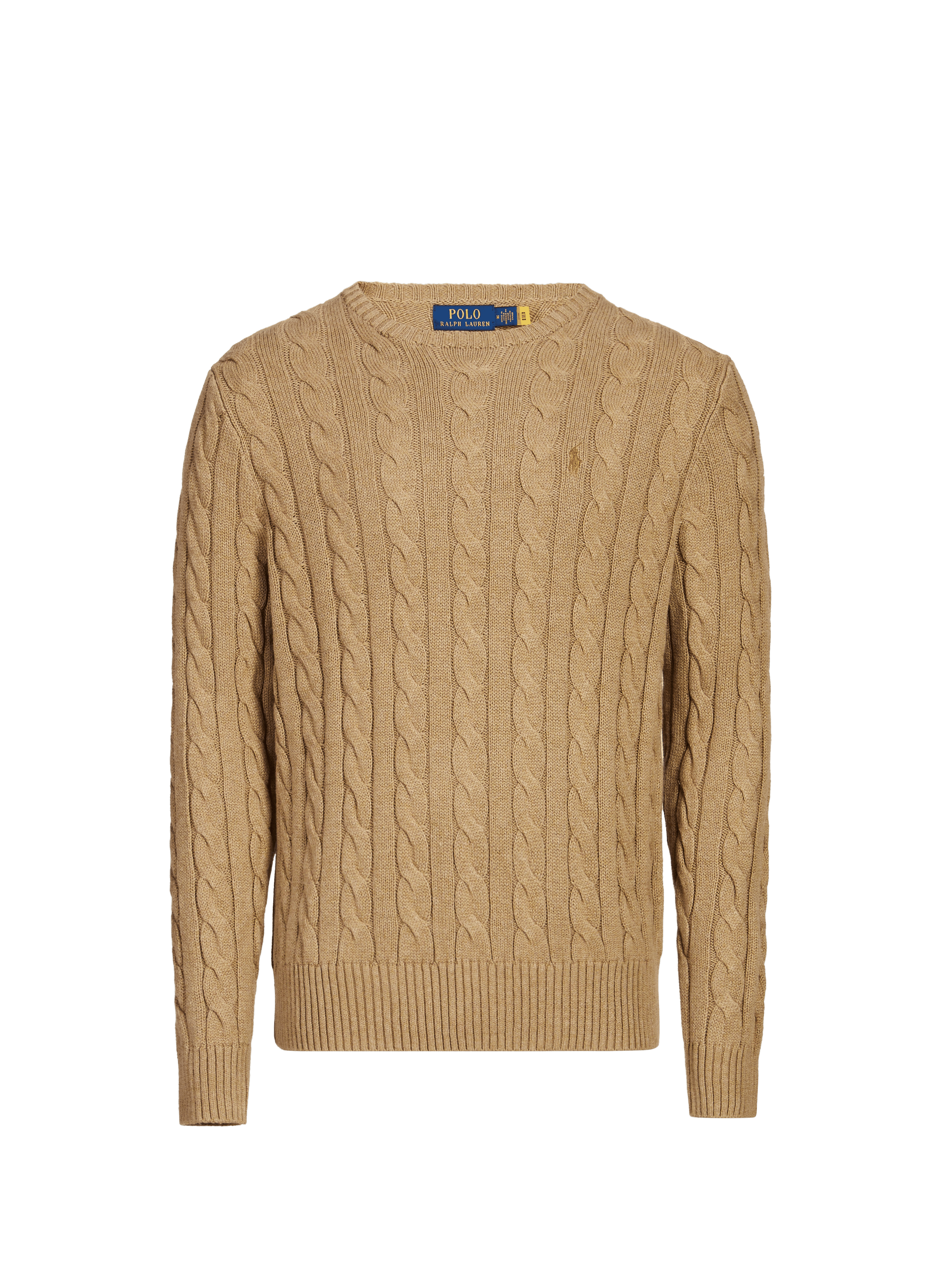 POLO RALPH LAUREN Cable knit jumper Beige