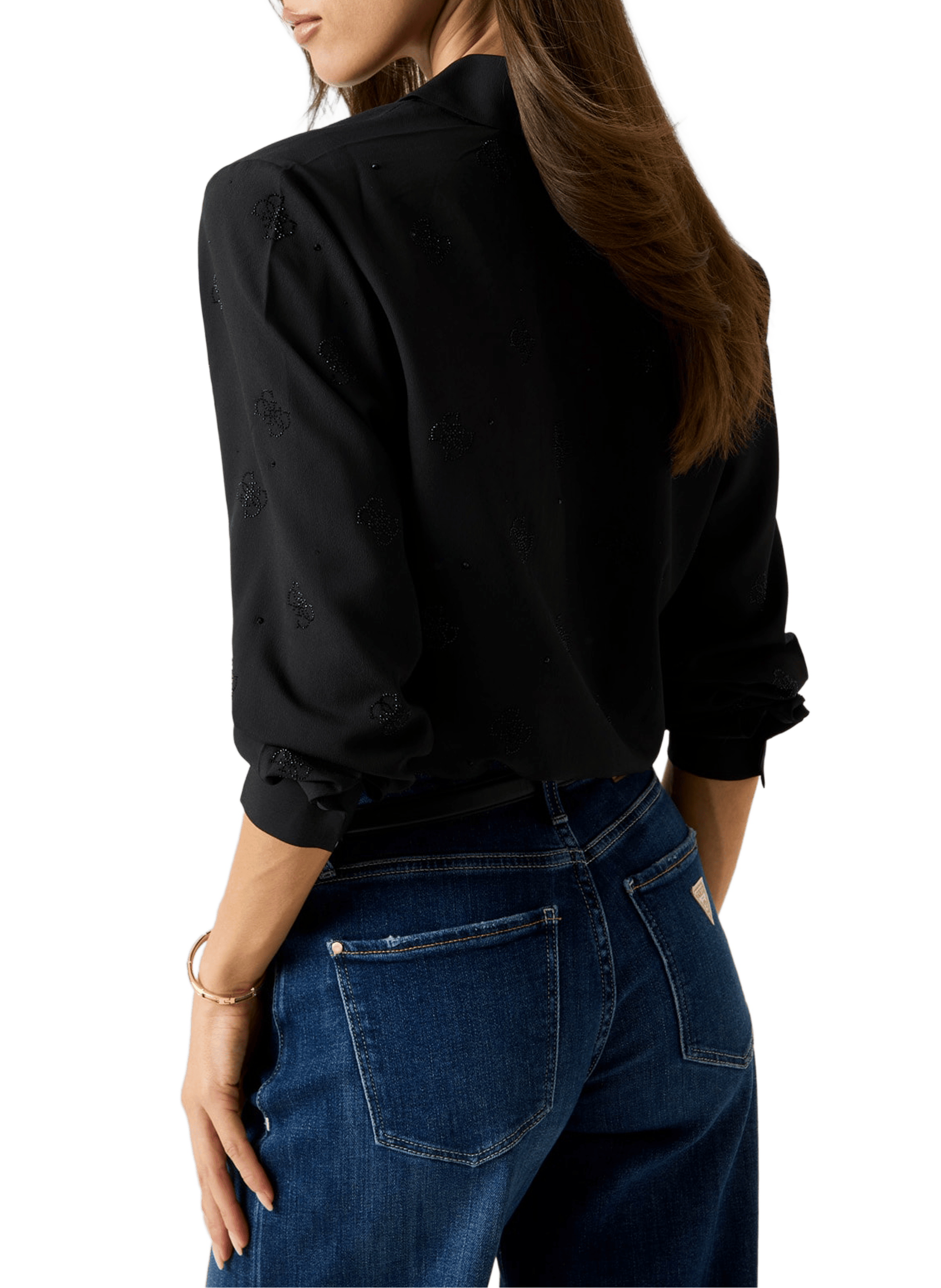 Logo shirt GUESS Black