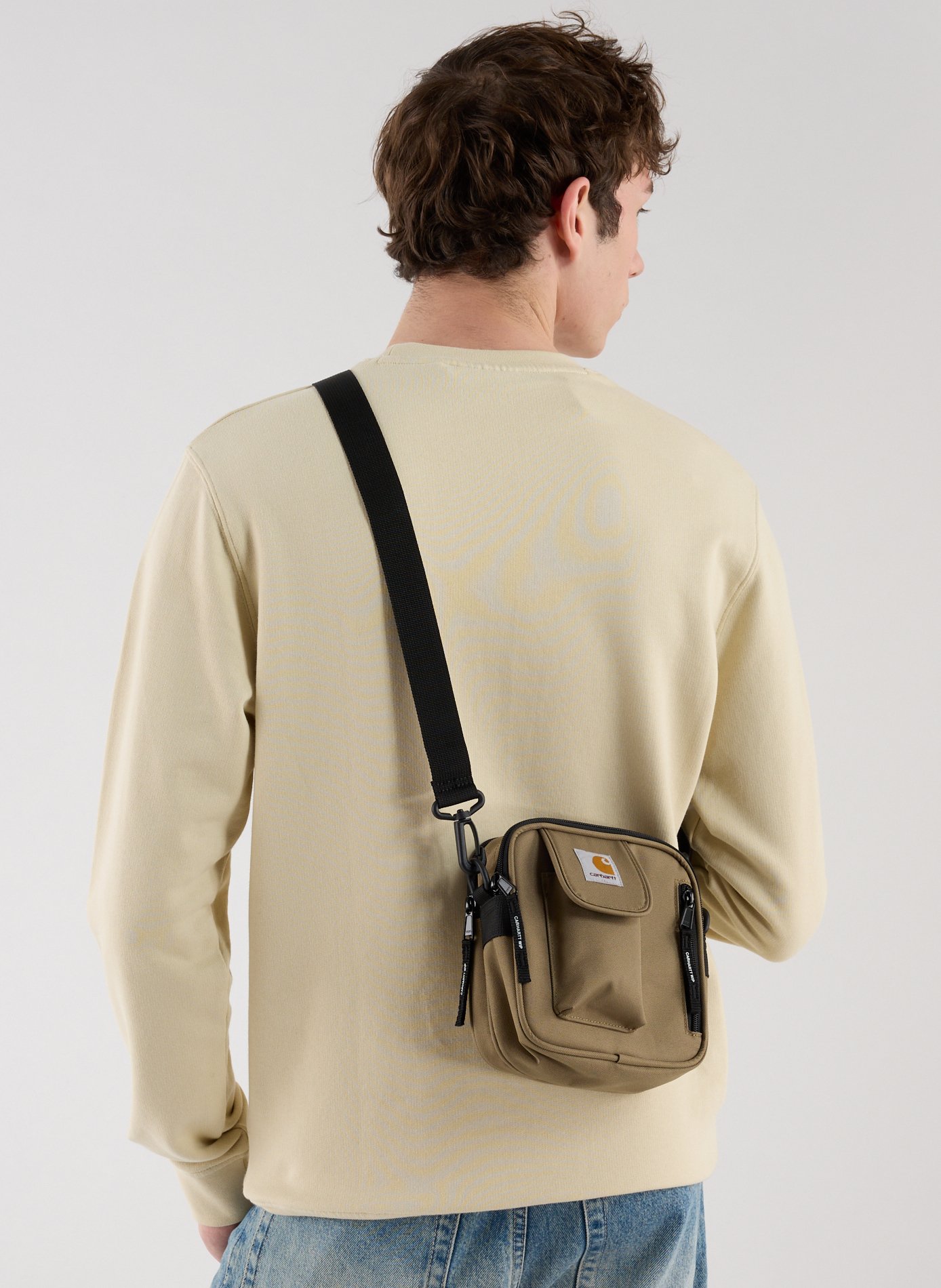 Essentials Small shoulder bag  CARHARTT WIP Brown