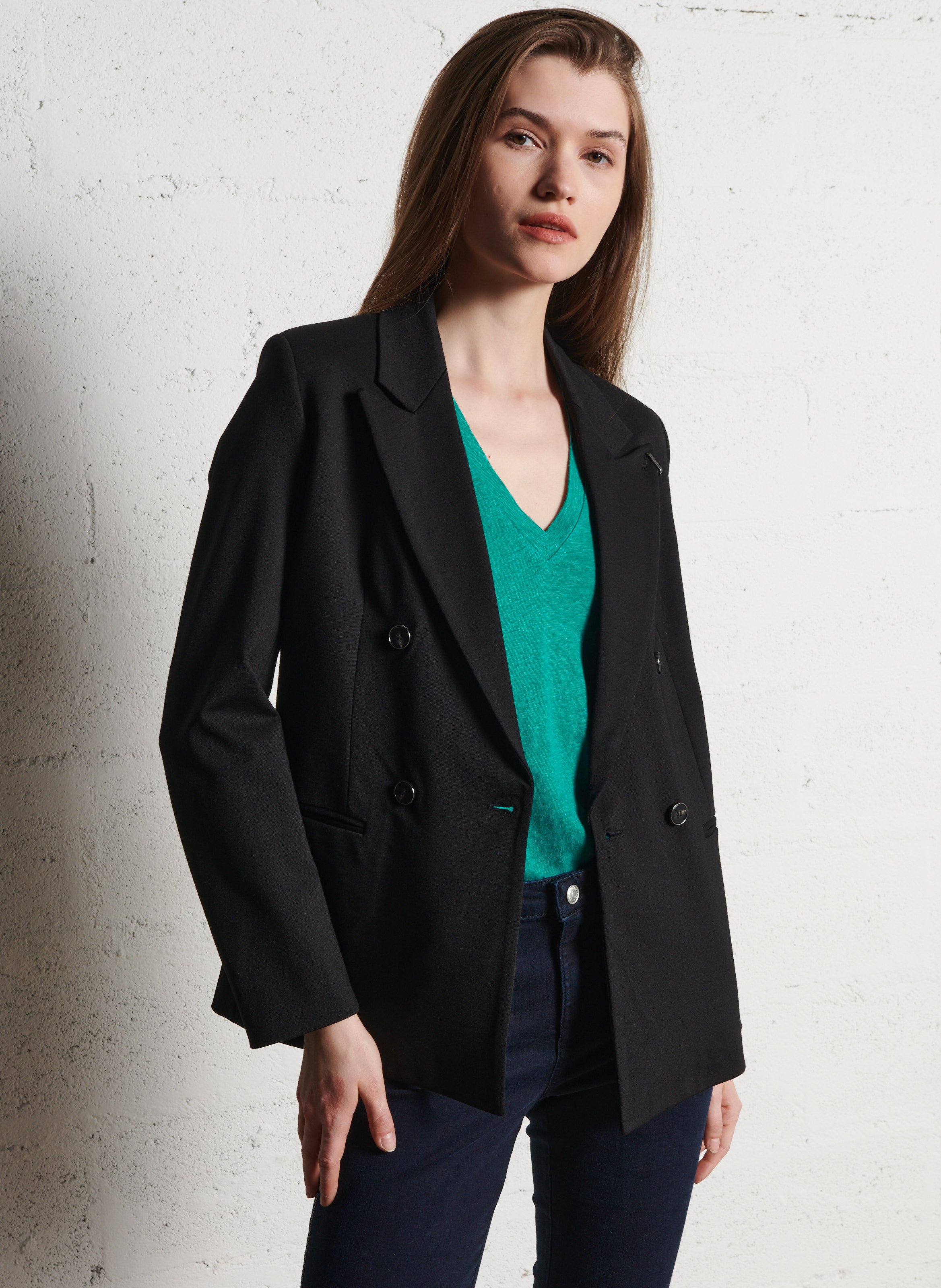 Veste tailleur droite IKKS Noir