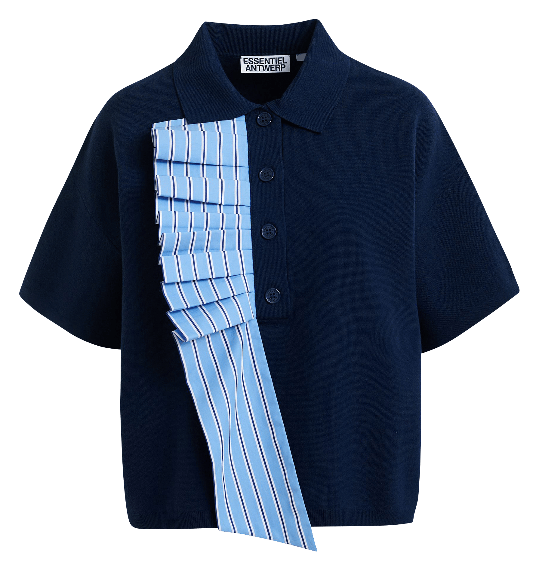 Polo manches courtes Jumble ESSENTIEL ANTWERP Bleu