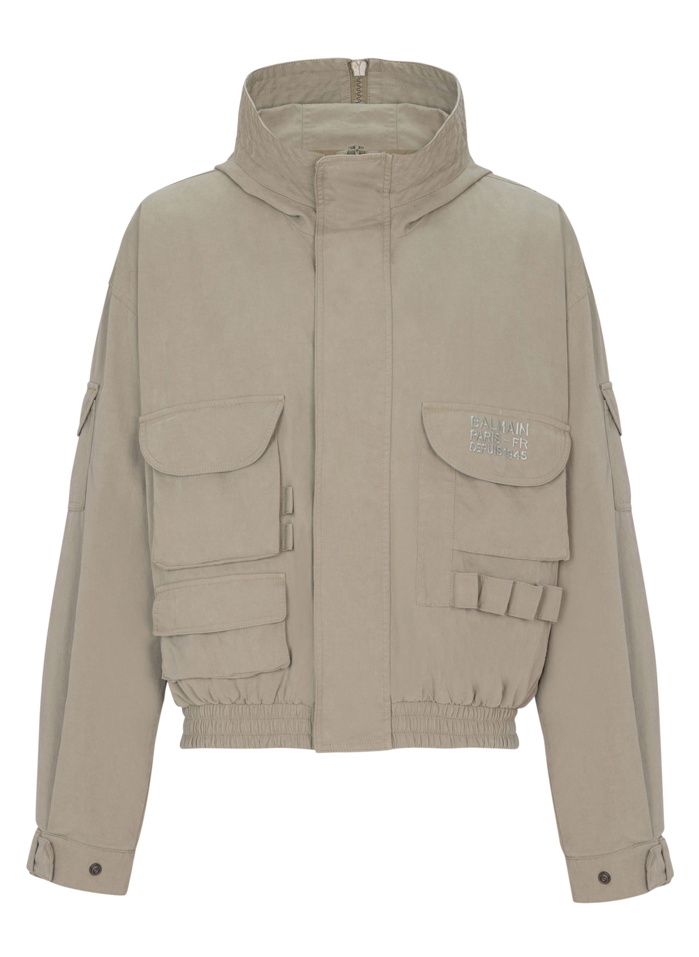 Veste cargo balmain stamp en coton vintage BALMAIN Vert