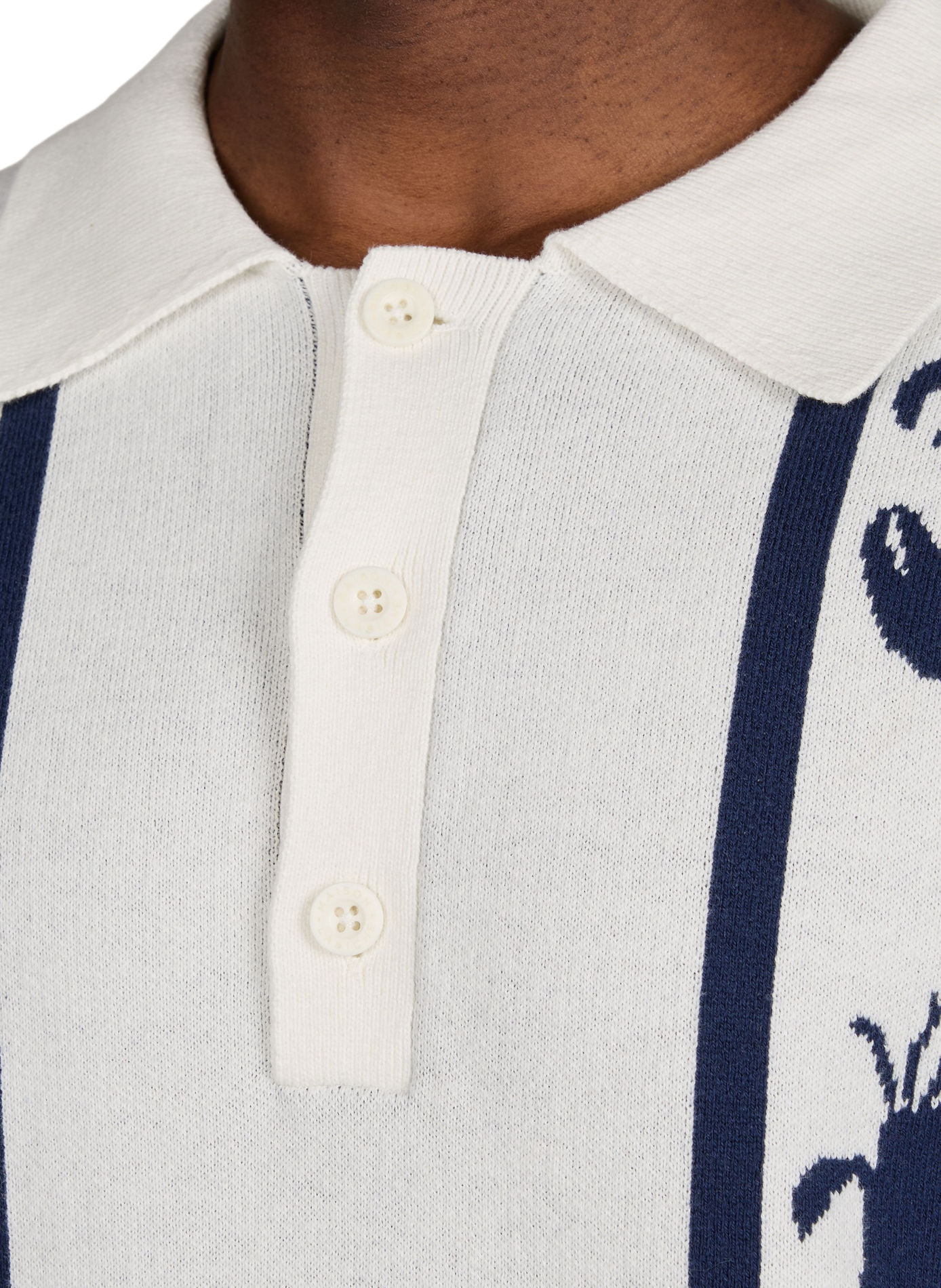 Polo Chapu Crabs à manches courtes en coton MAISON LABICHE Beige