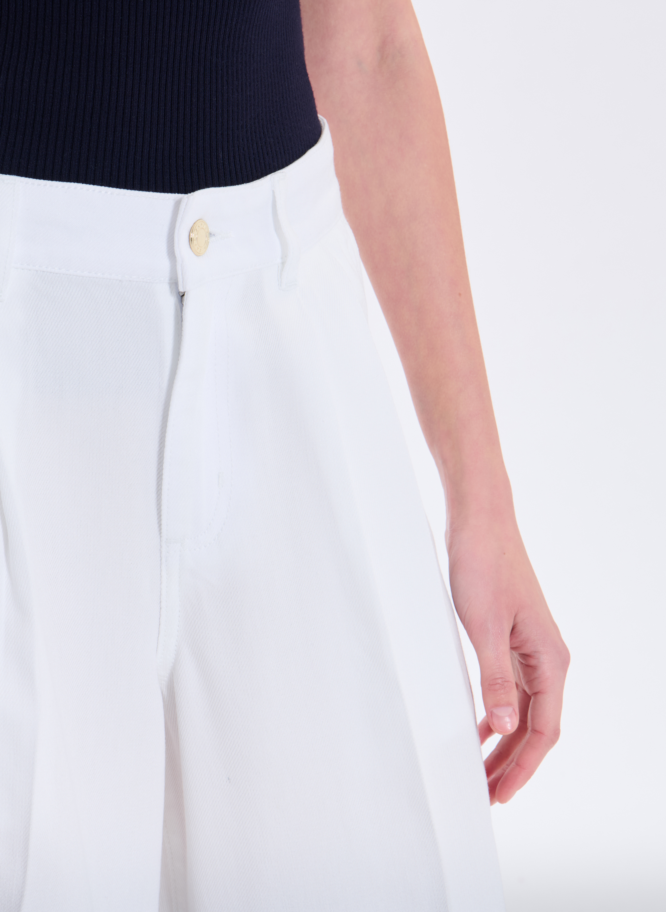 Pantalon  prince ZAPA Blanc