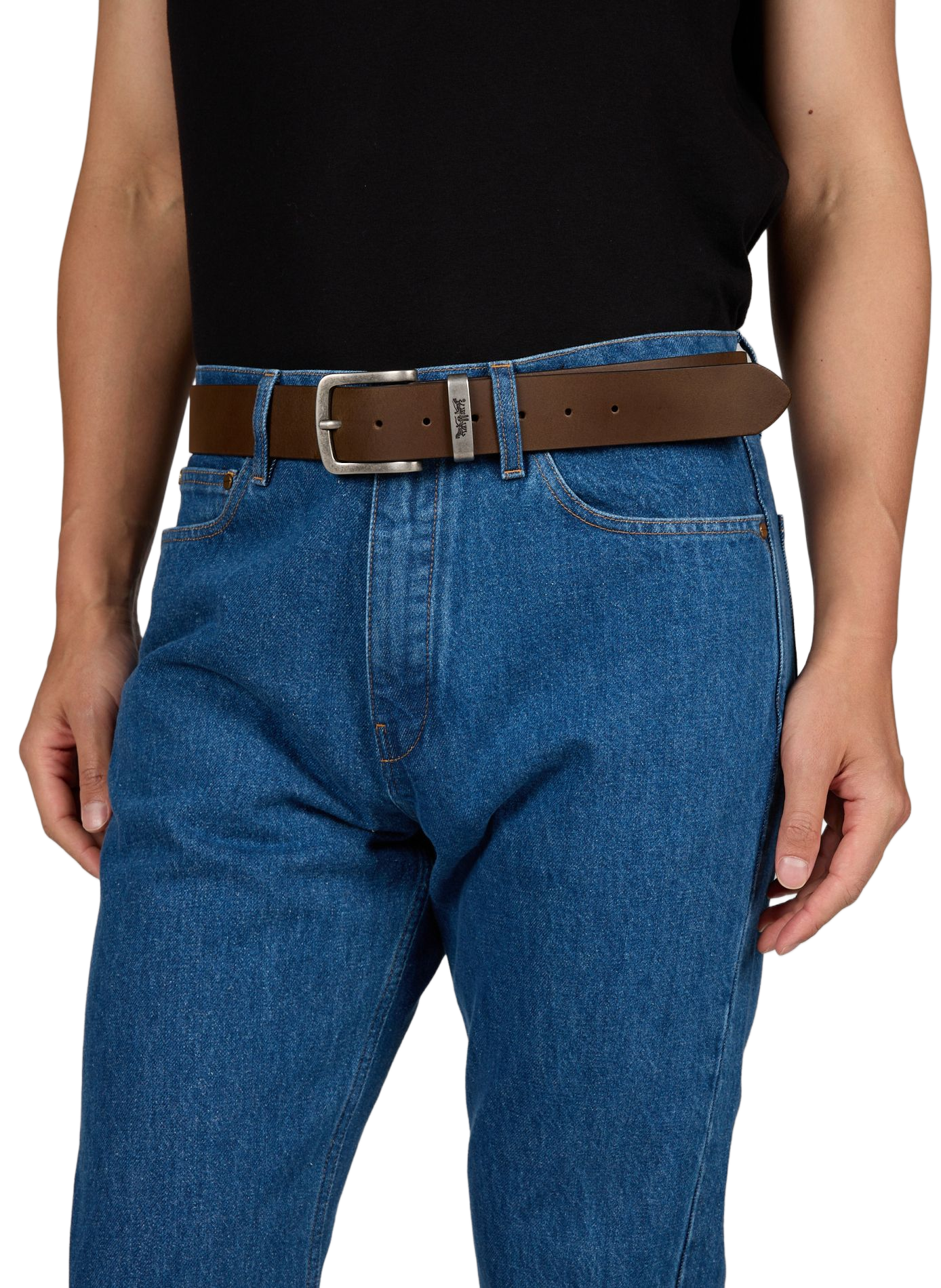 120 cm (47.2 in) x 3 cm (1.2 in) LEVIS ACCESSOIRES Brown