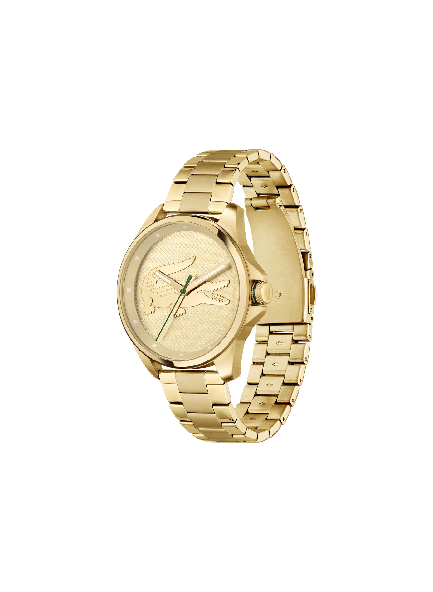 Montre quartz Le Croc en acier inoxydable LACOSTE MONTRES Doré