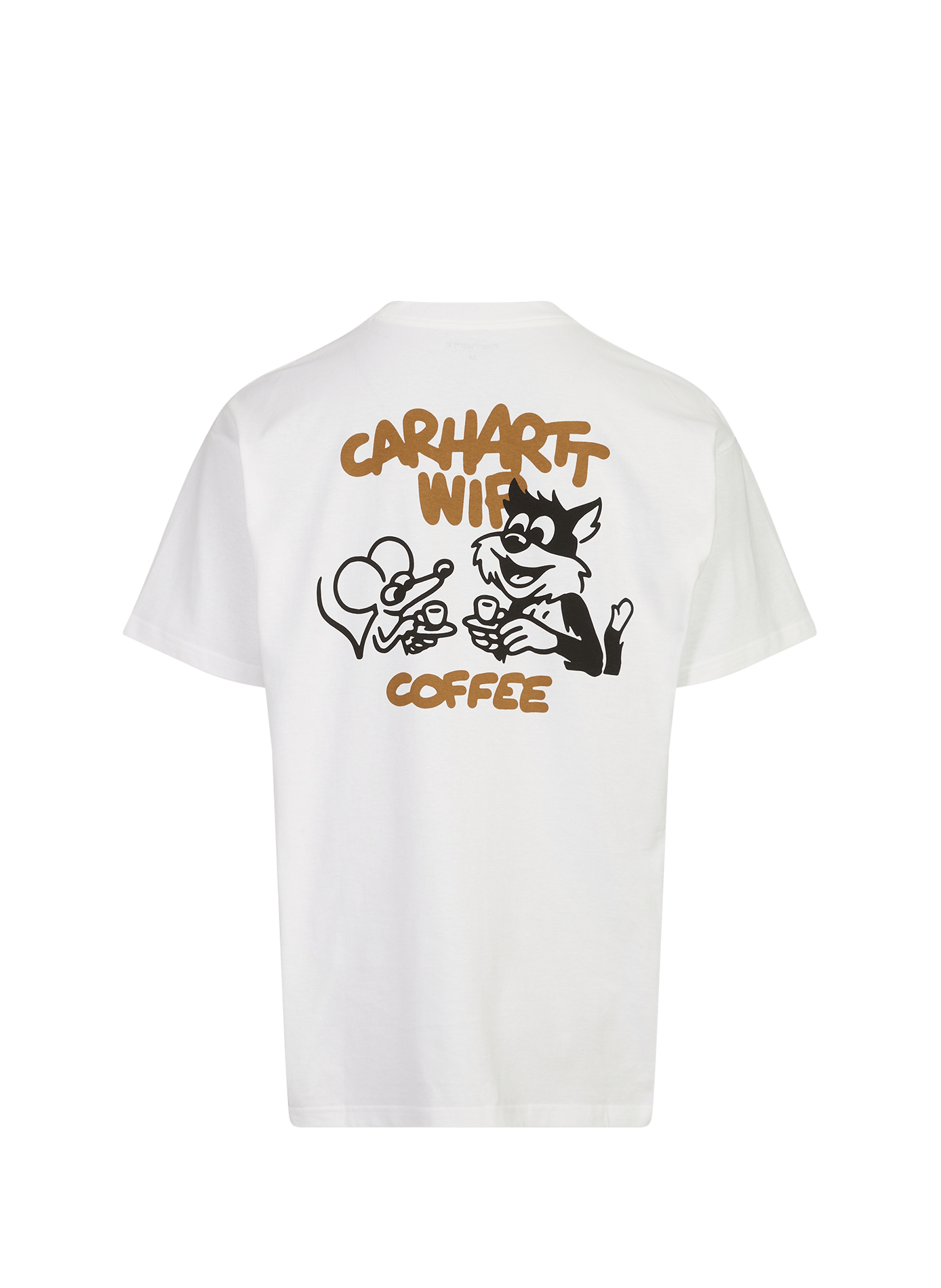 Short-sleeve printed cotton T-shirt CARHARTT WIP White