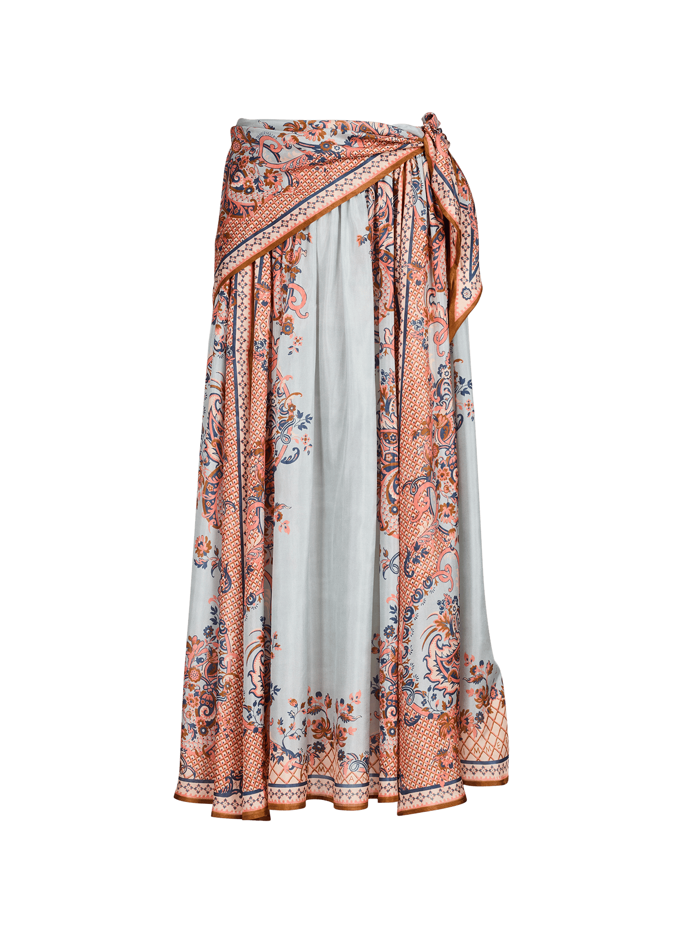 Printed long skirt ZIMMERMANN Multicolour