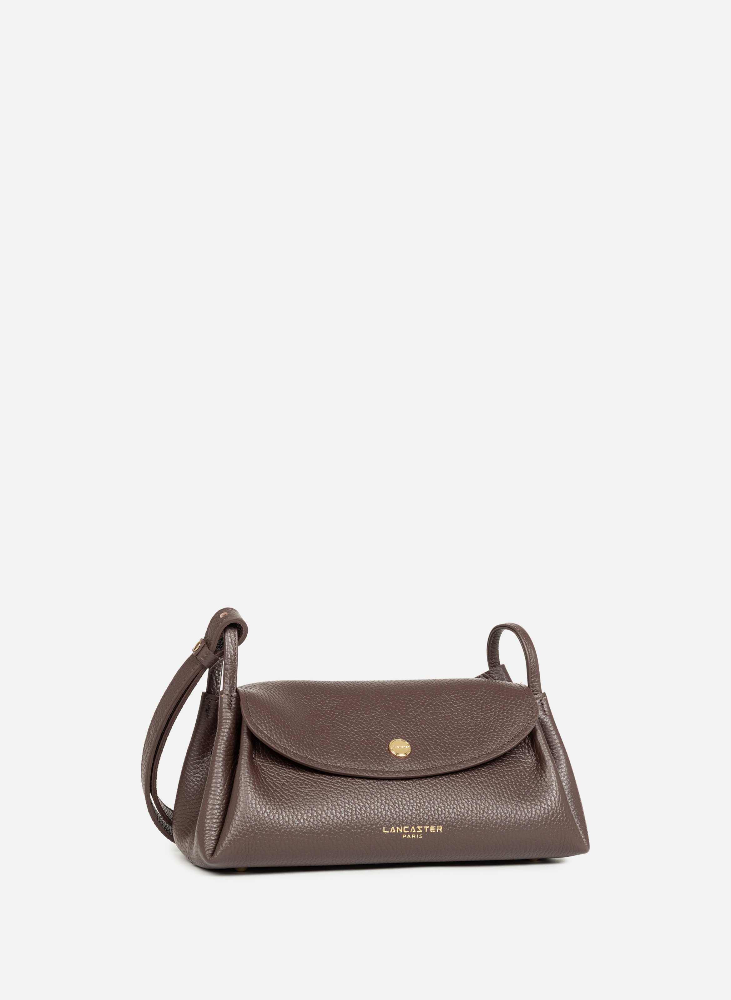 Sac trotteur - accordéon double LANCASTER Marron