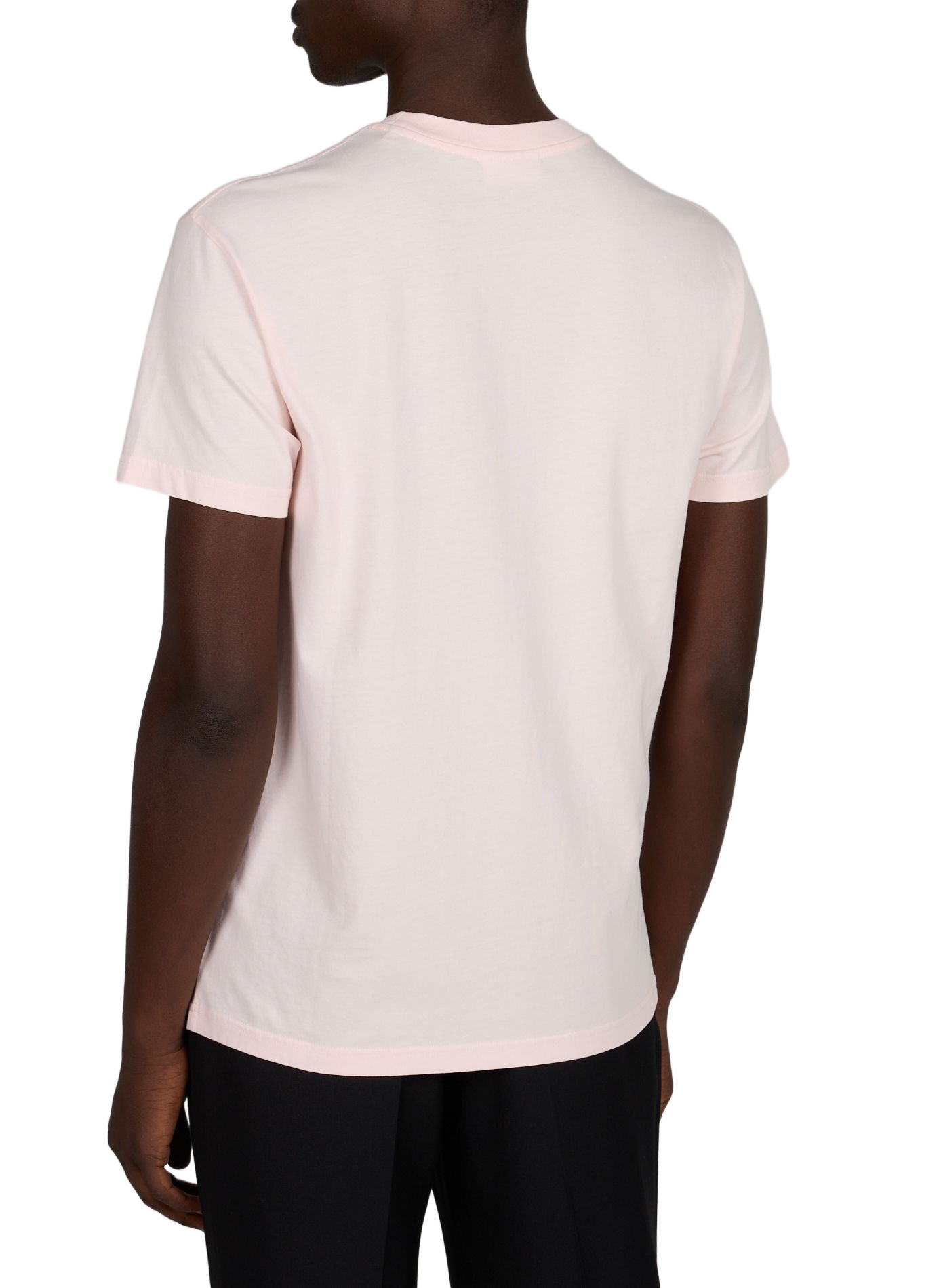 Tee-shirt uni à broderie MAISON LABICHE Rose