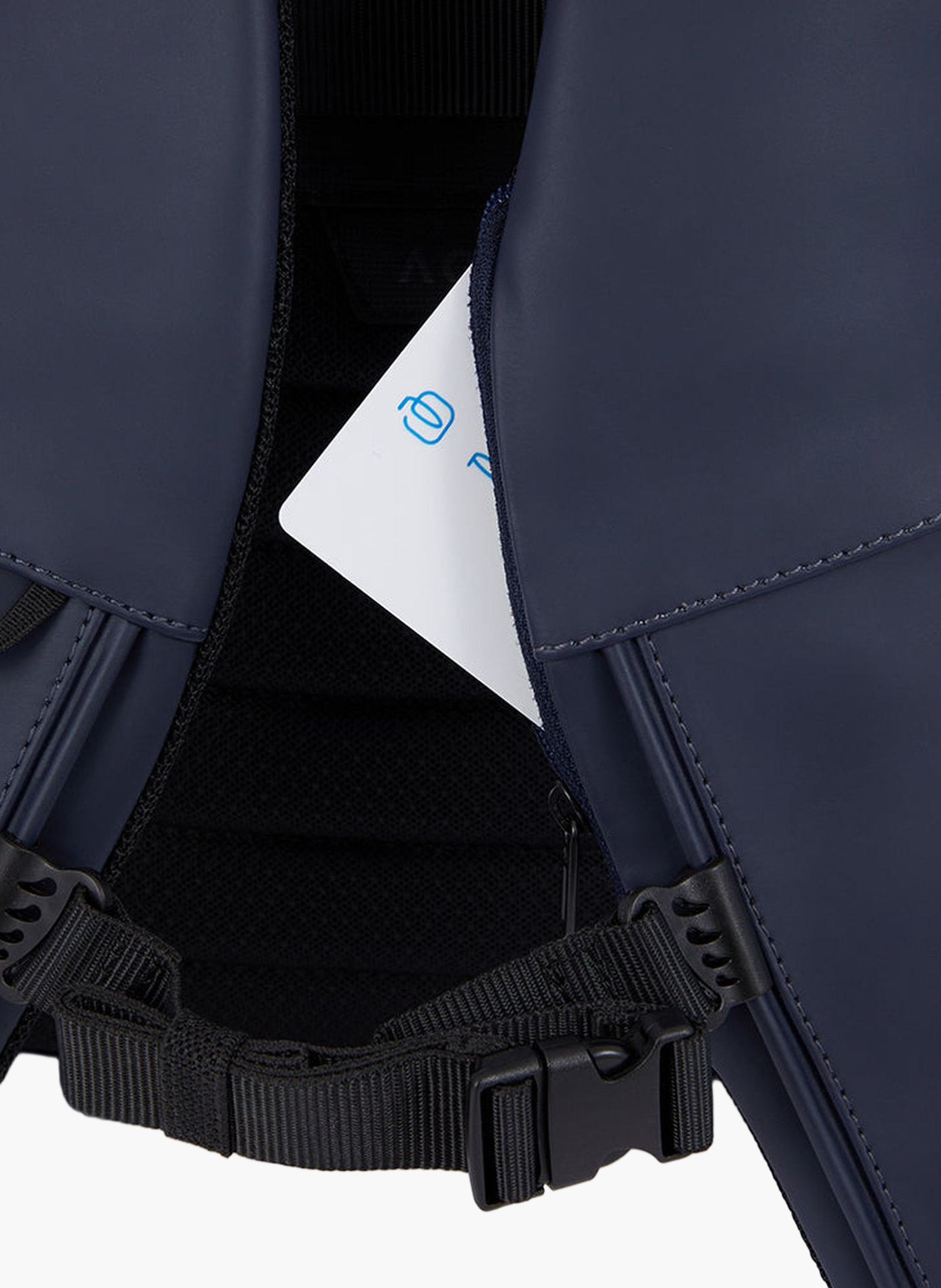 Sac à dos roll-top déperlant pour ordinateur 15,6" PIQUADRO Bleu
