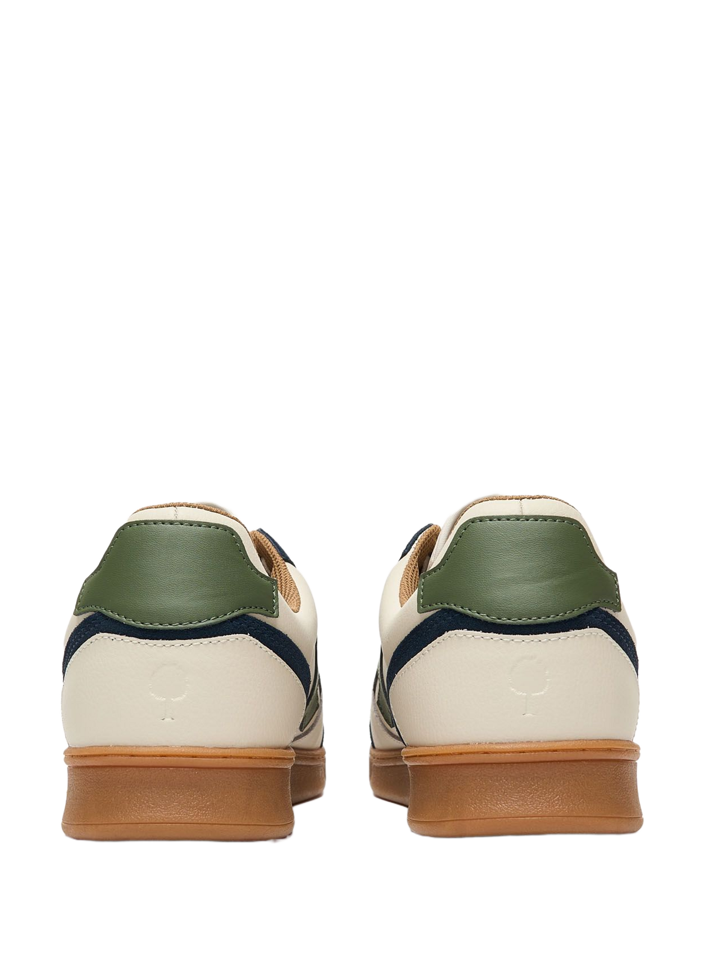 Hazel cowhide leather sneakers. FAGUO Beige