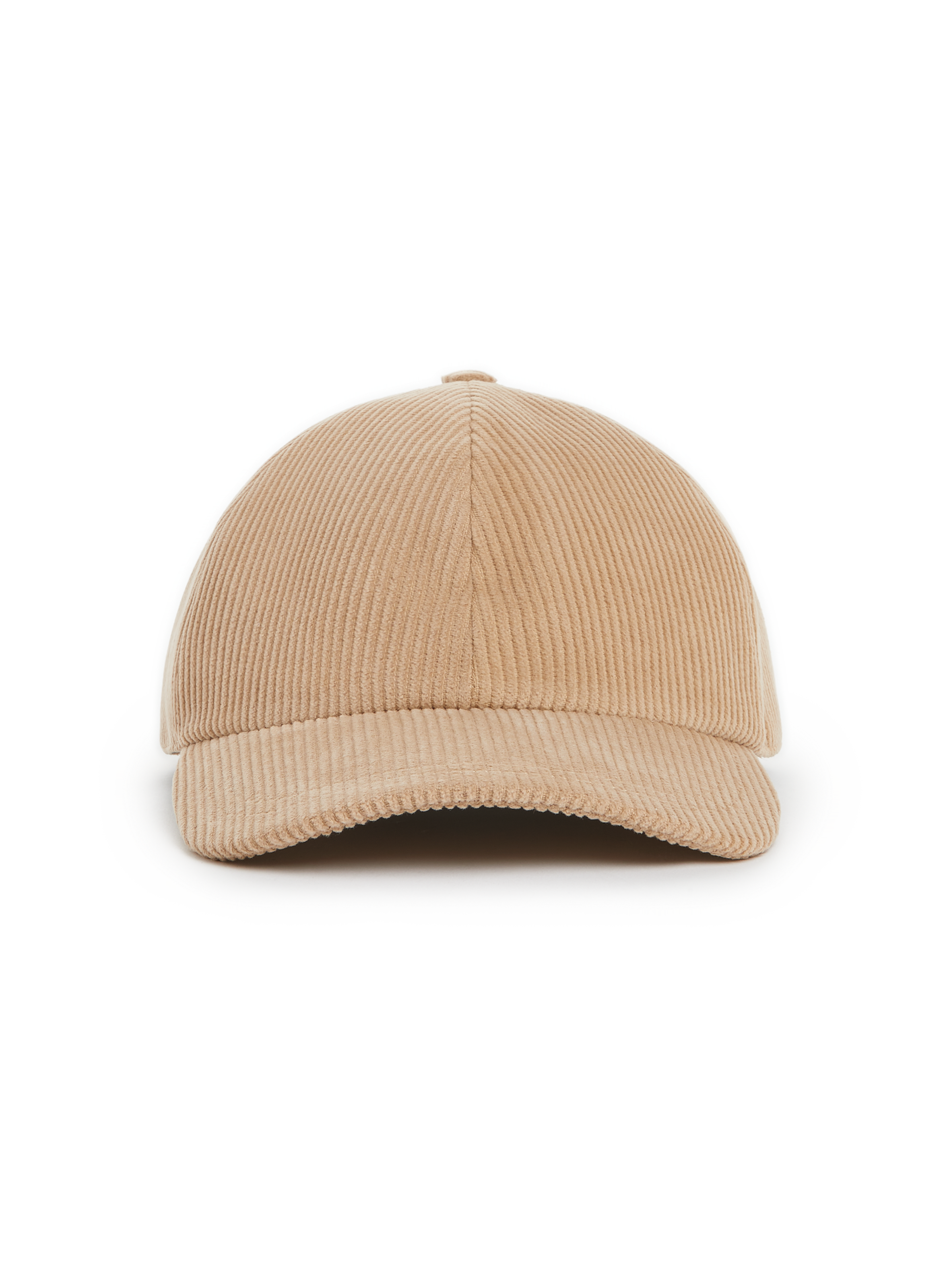 SAISON 1865 Corduroy baseball cap Beige