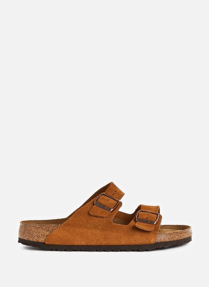 Claquette en top cuir homme