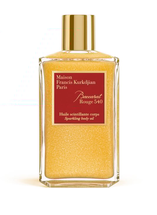 Baccarat Rouge 540 - Huile scintillante parfumée pour le corps