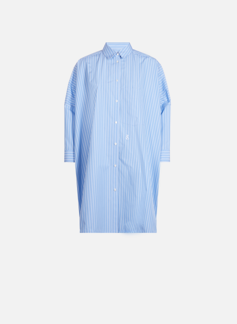 Robe chemise rayée BlueJIL SANDER 