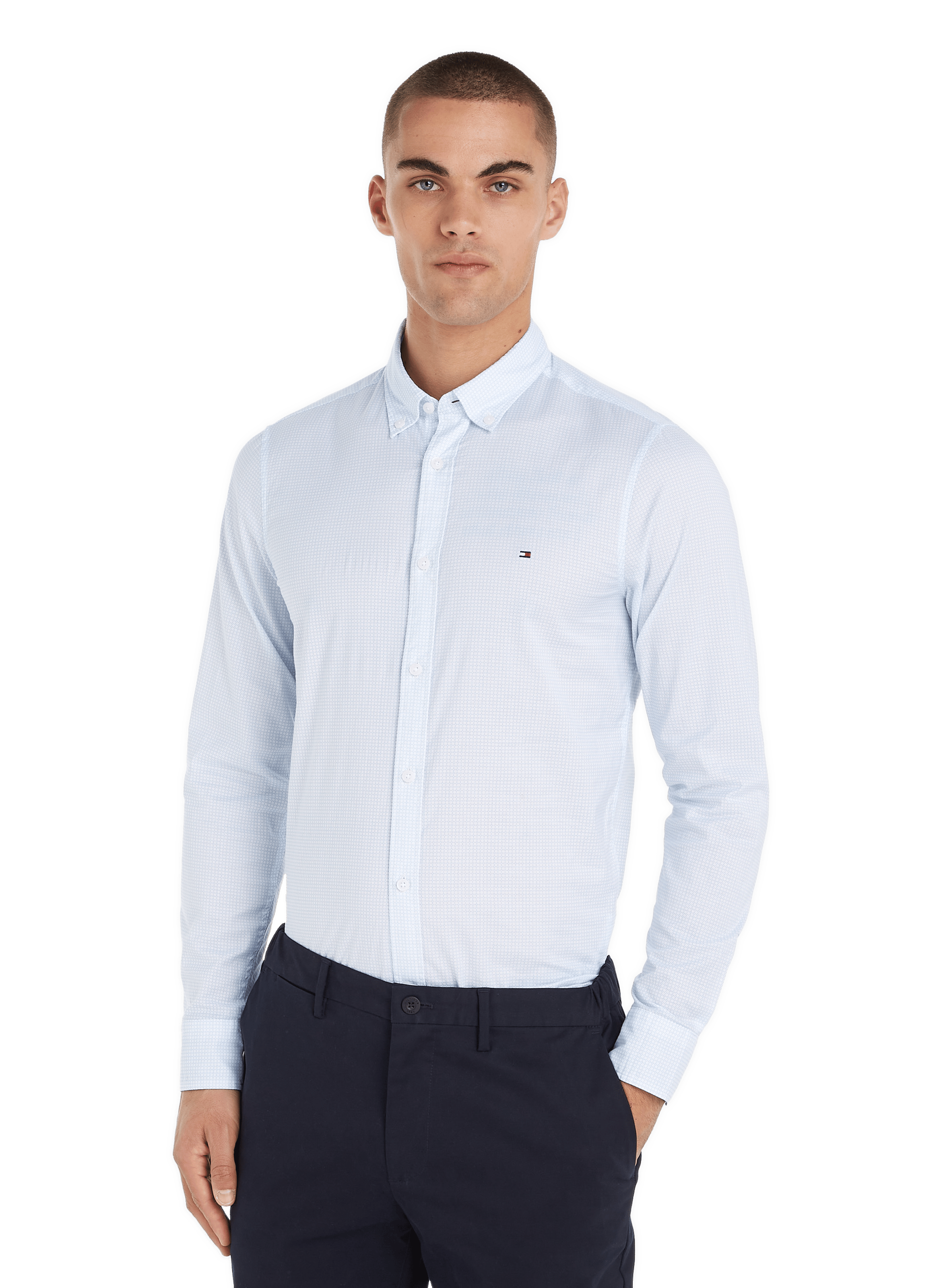 Cotton blend shirt TOMMY HILFIGER Multicolour