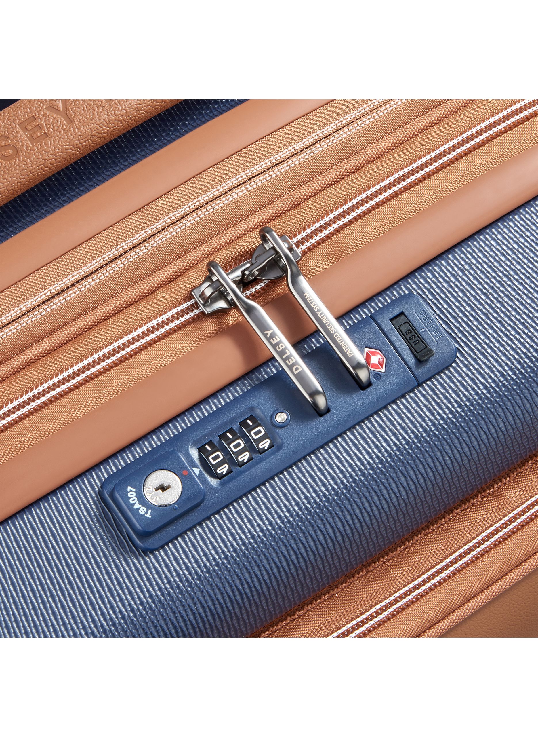 Valise cabine rigide taille s - chatelet air 2.0 Bleu