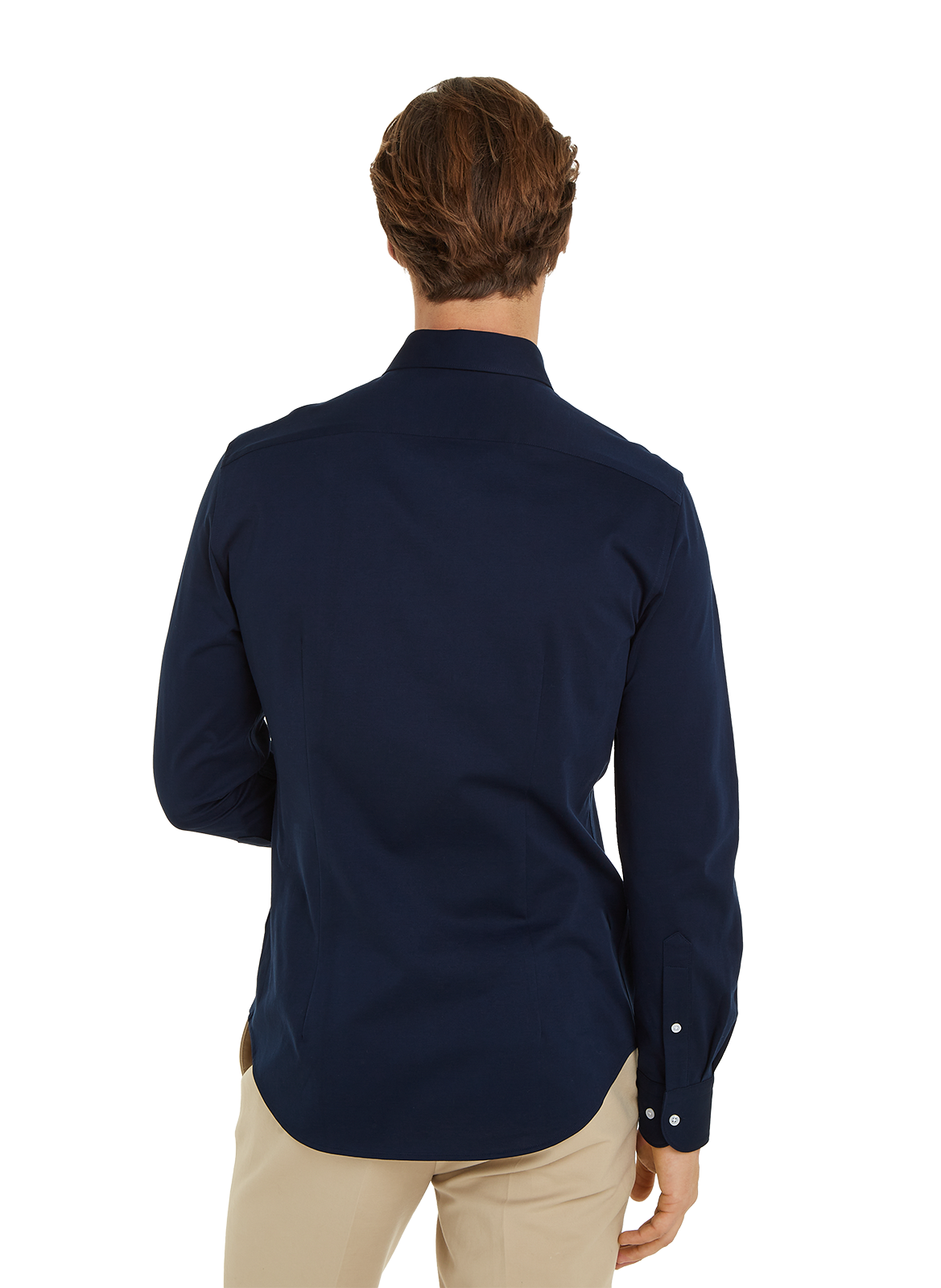 Cotton poplin shirt TOMMY HILFIGER Blue