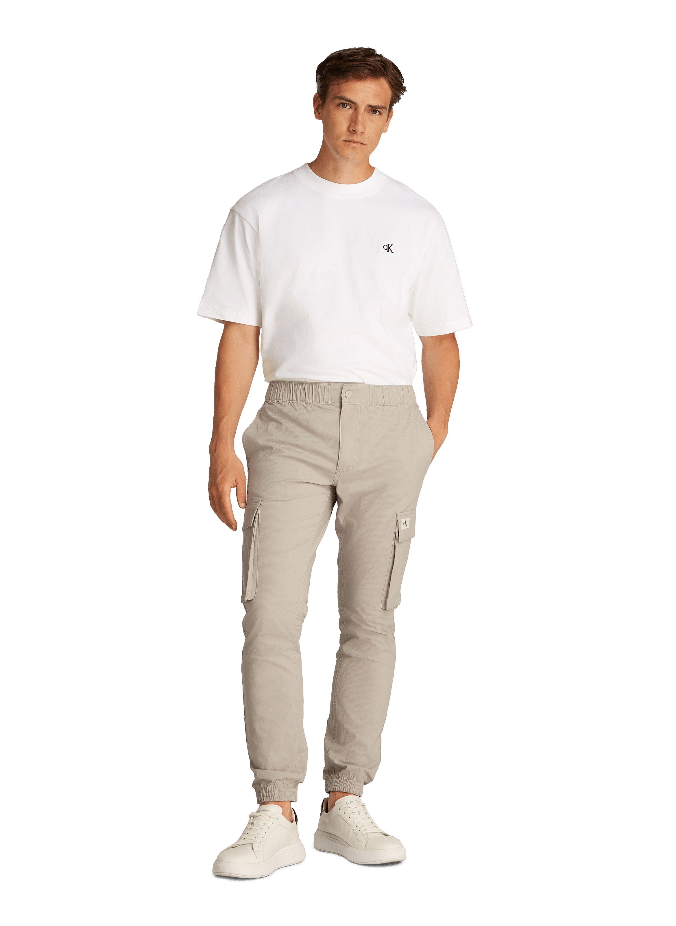 Skinny cargo pants CALVIN KLEIN Grey