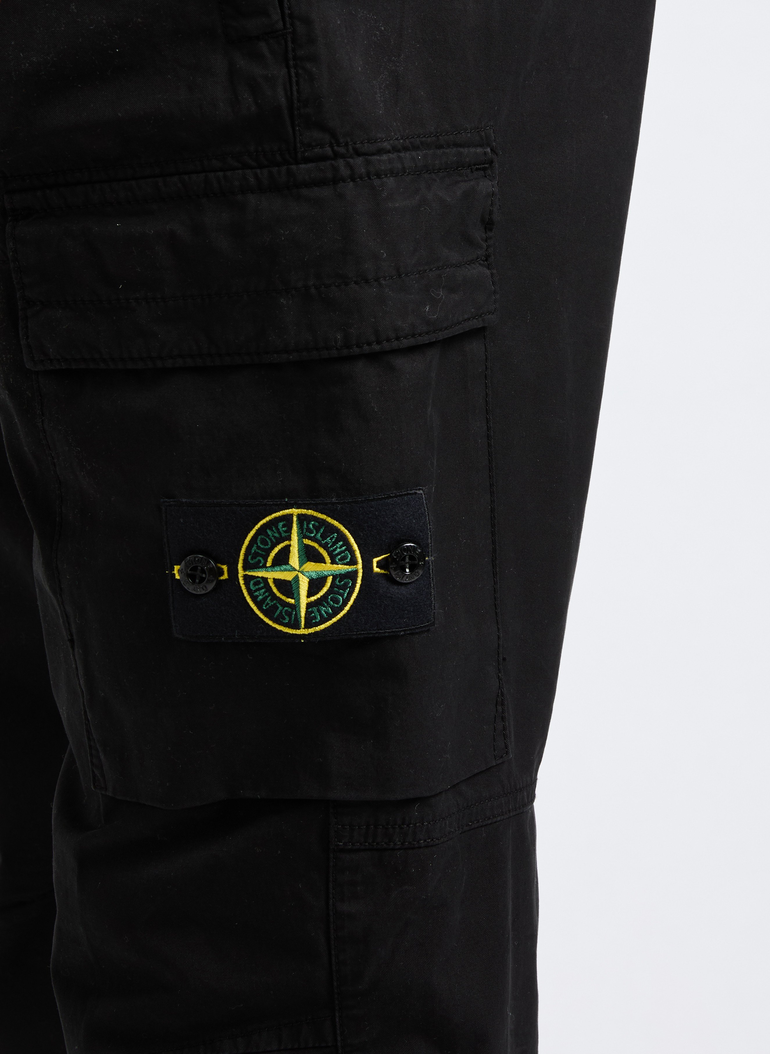 Cargo Pants STONE ISLAND Black