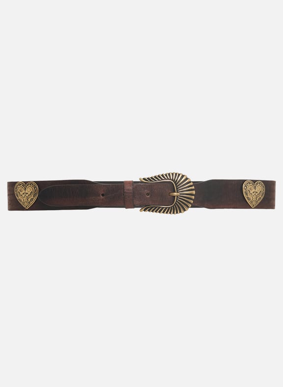 Ceinture en cuir - jana Marron by GERARD DAREL GERARD DAREL Ceinture en cuir - jana Marron