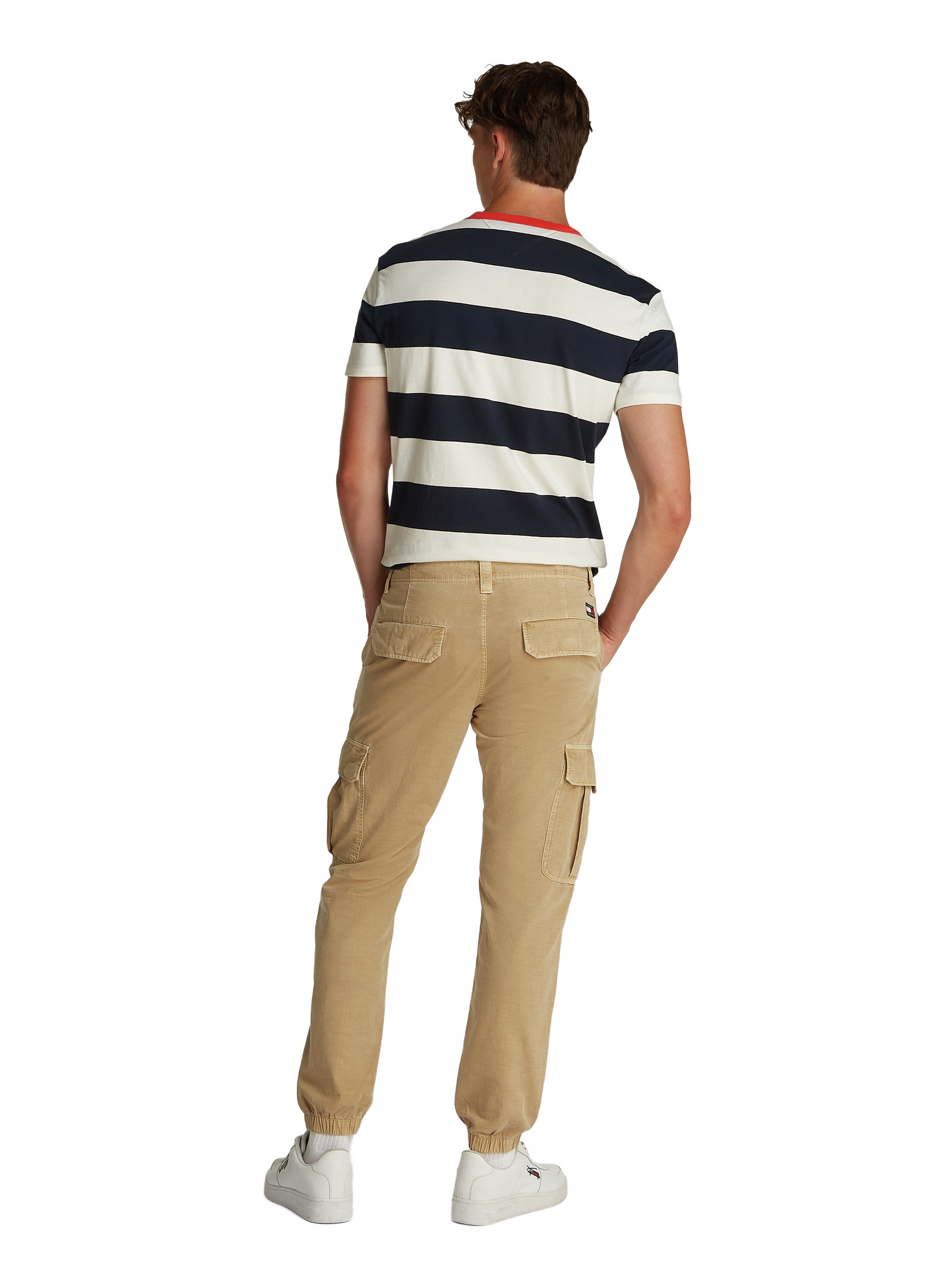 Cotton Cargo Pants TOMMY HILFIGER Brown