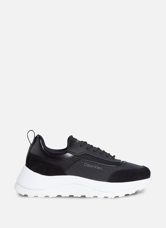 Baskets Runner Noir by CALVIN KLEIN CALVIN KLEIN Baskets Runner Noir