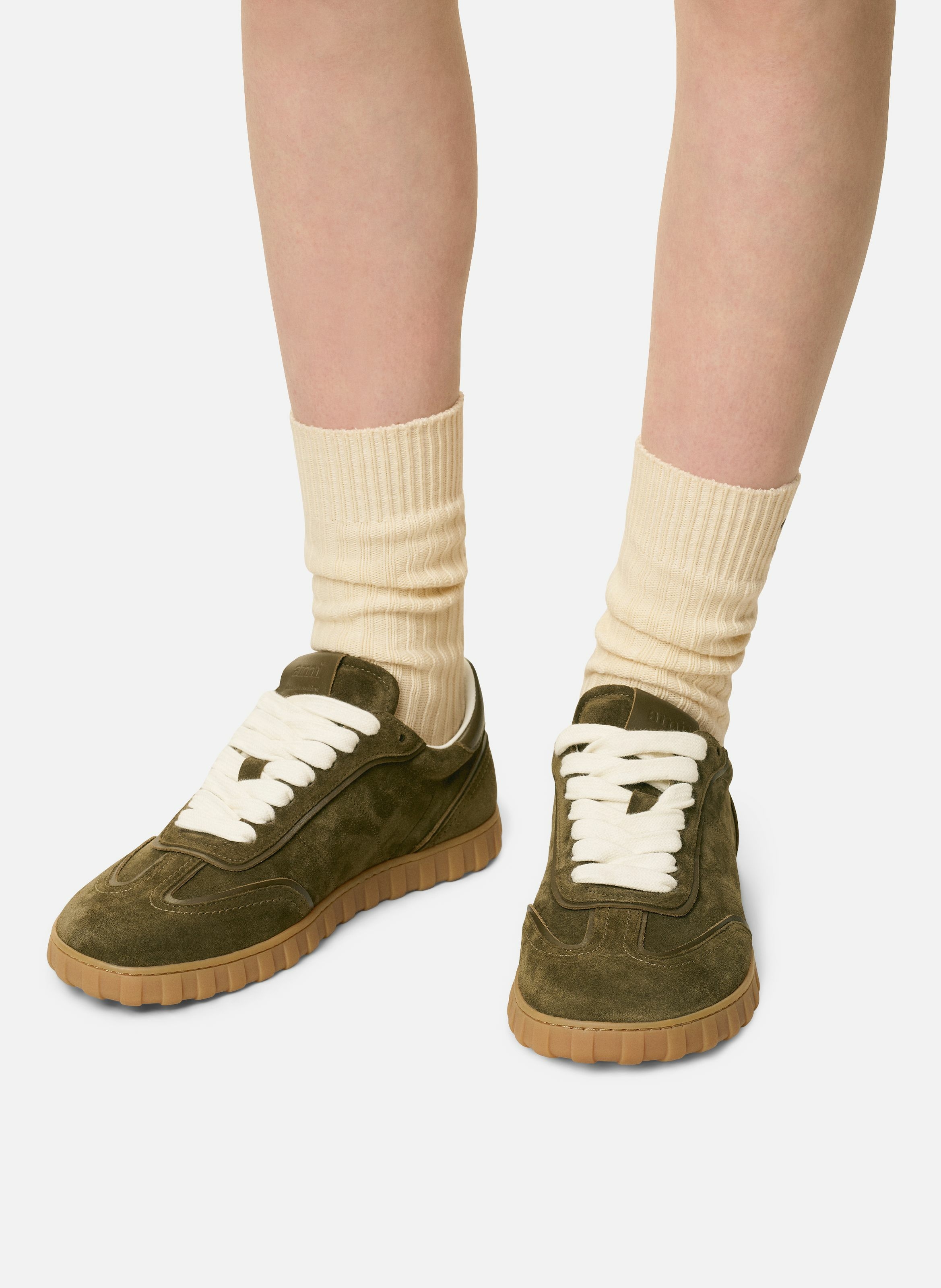 Baskets step basses unisexe AMI PARIS Vert