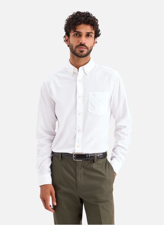 ITHACA ARCHIVE SHIRT White by DOCKERS DOCKERS ITHACA ARCHIVE SHIRT White