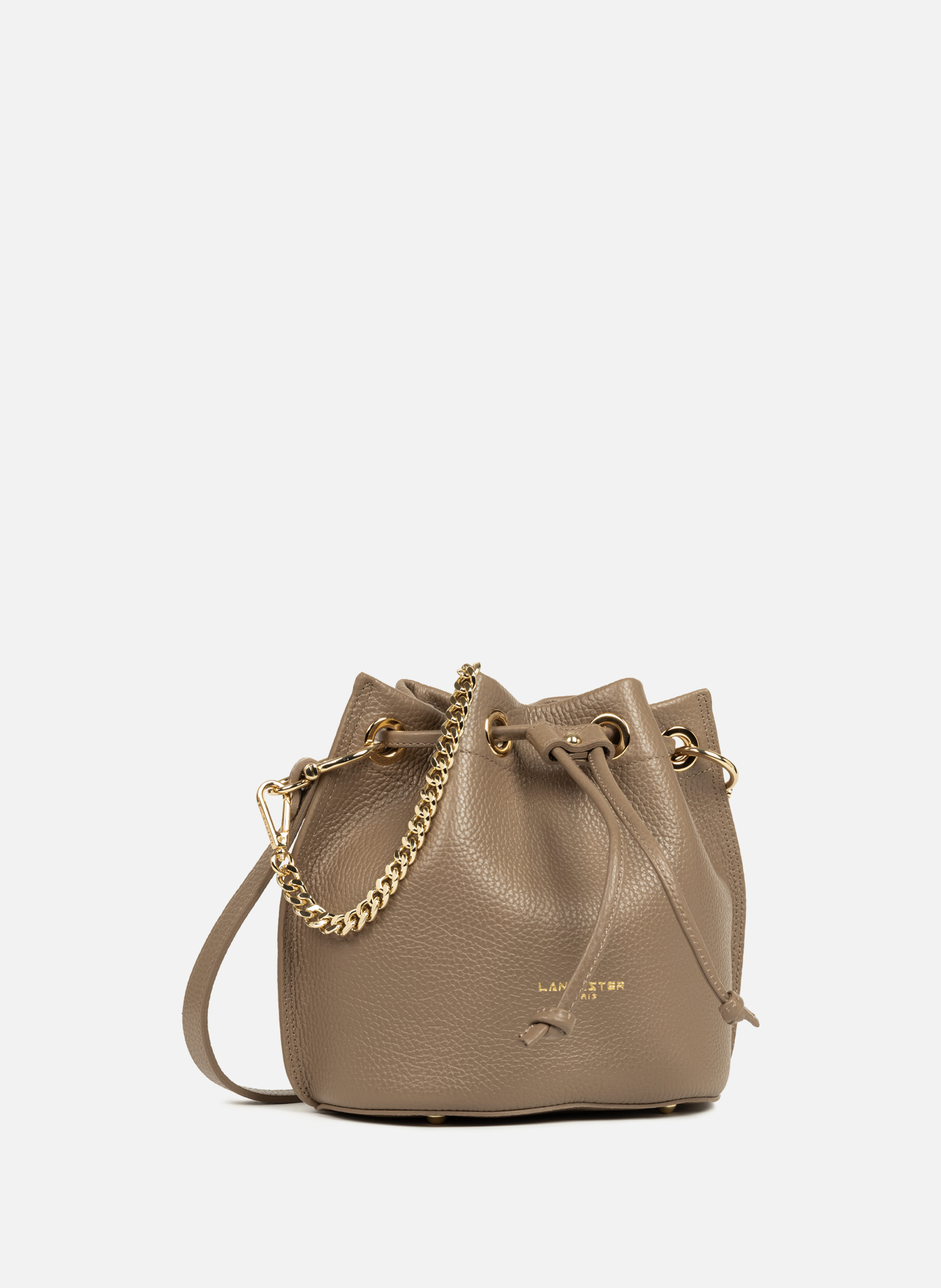 Small bucket bag - Alba Double LANCASTER Brown