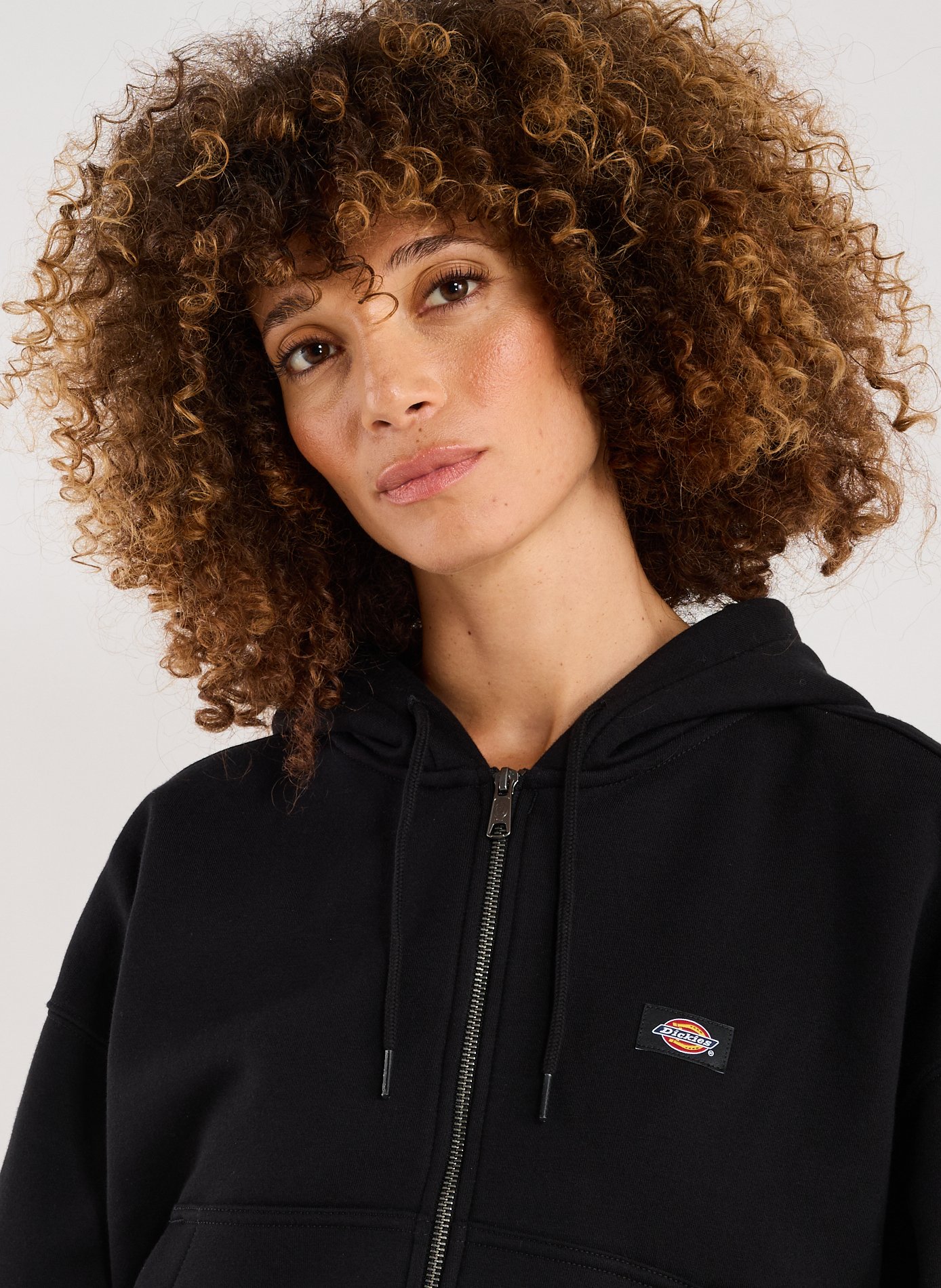 Hoodie in blended cotton DICKIES Black