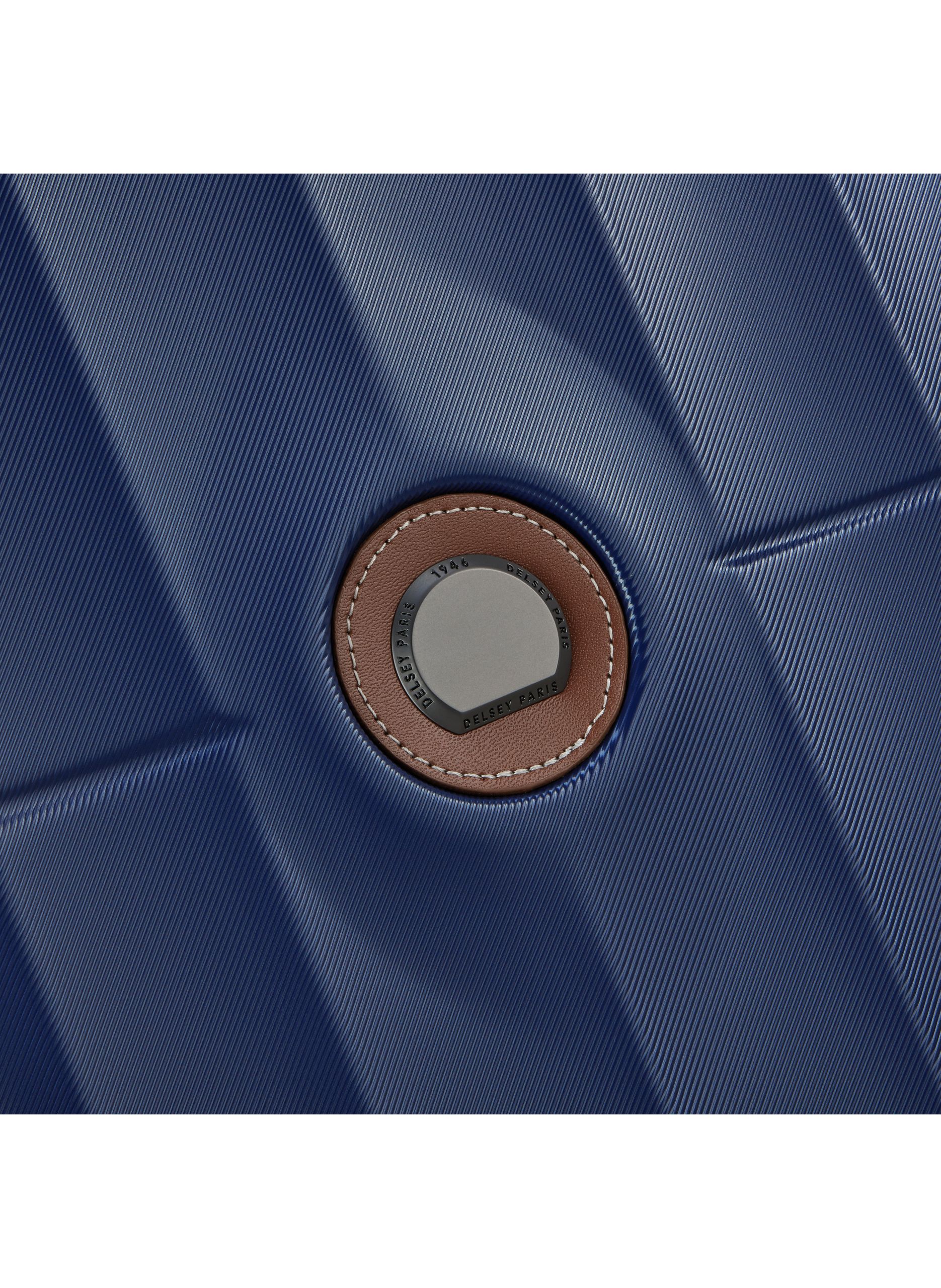 Valise cabine rigide taille s - carrousel 2 DELSEY PARIS Bleu