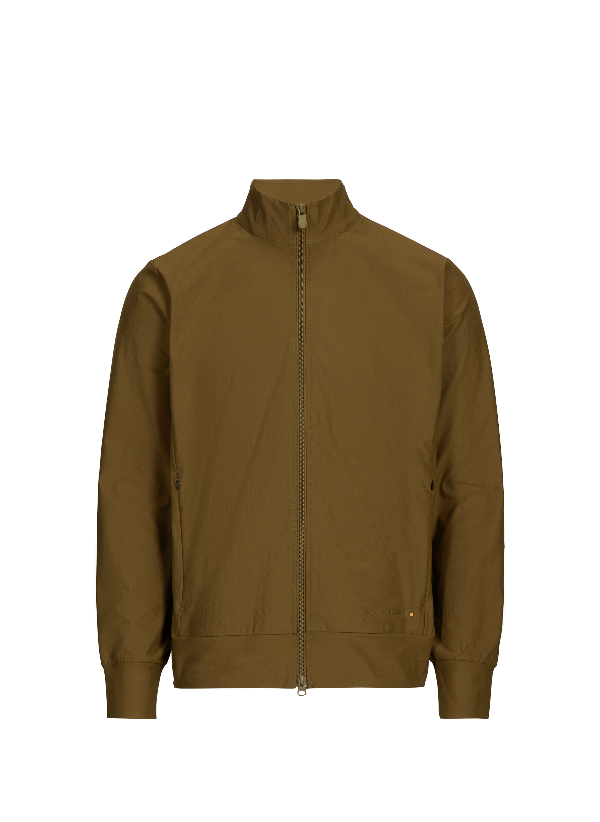 Veste droite à col montant SAVE THE DUCK Vert