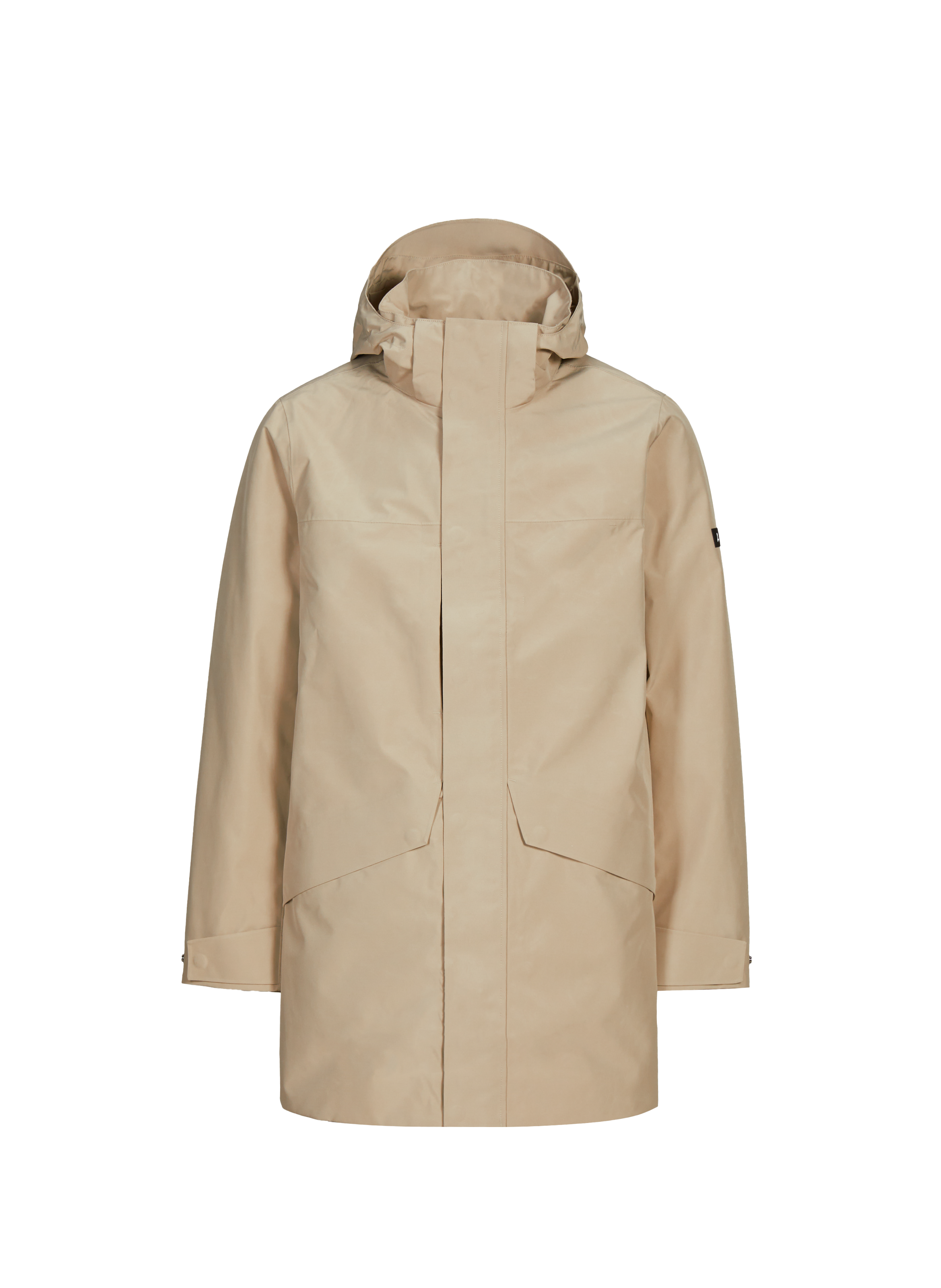 AIGLE Waterproof hooded parka Blue