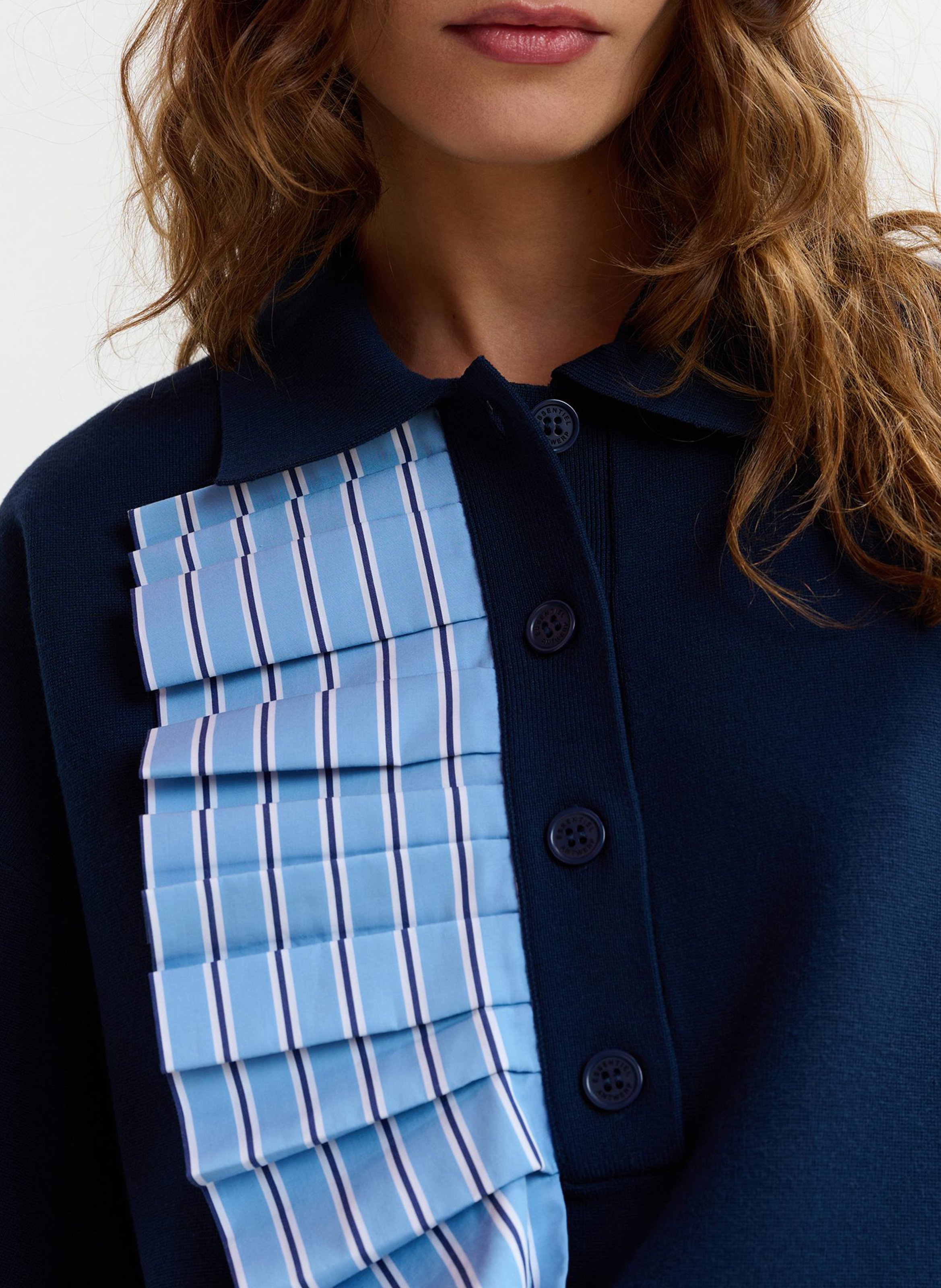 Polo manches courtes Jumble ESSENTIEL ANTWERP Bleu