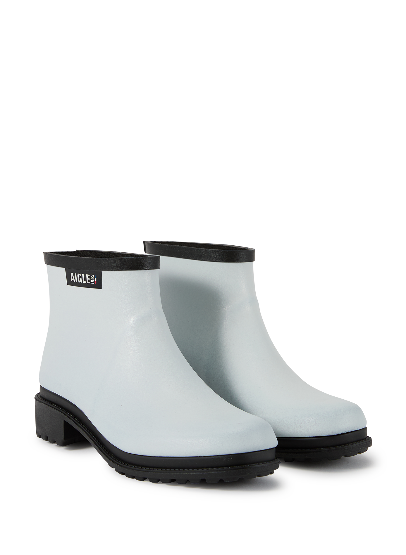 Boots Fulfeel en caoutchouc AIGLE Blanc