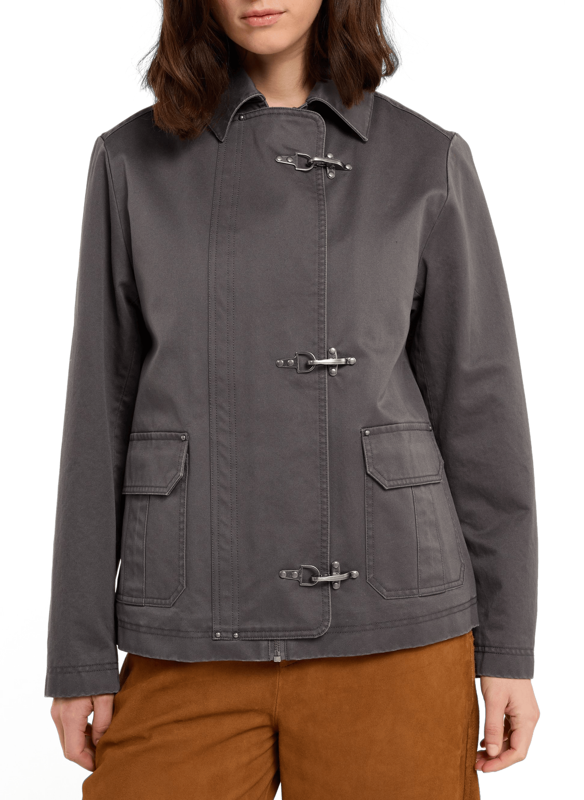 Veste légère Afir en coton SAISON 1865 Gris