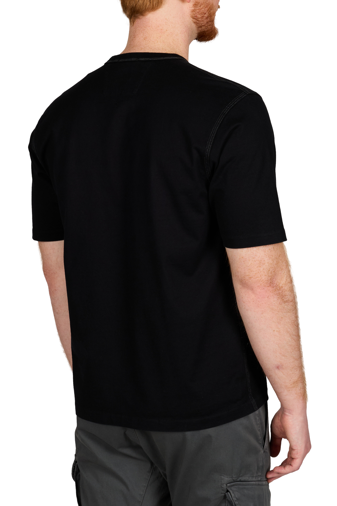 Classic Cotton T-Shirt CP COMPANY Black