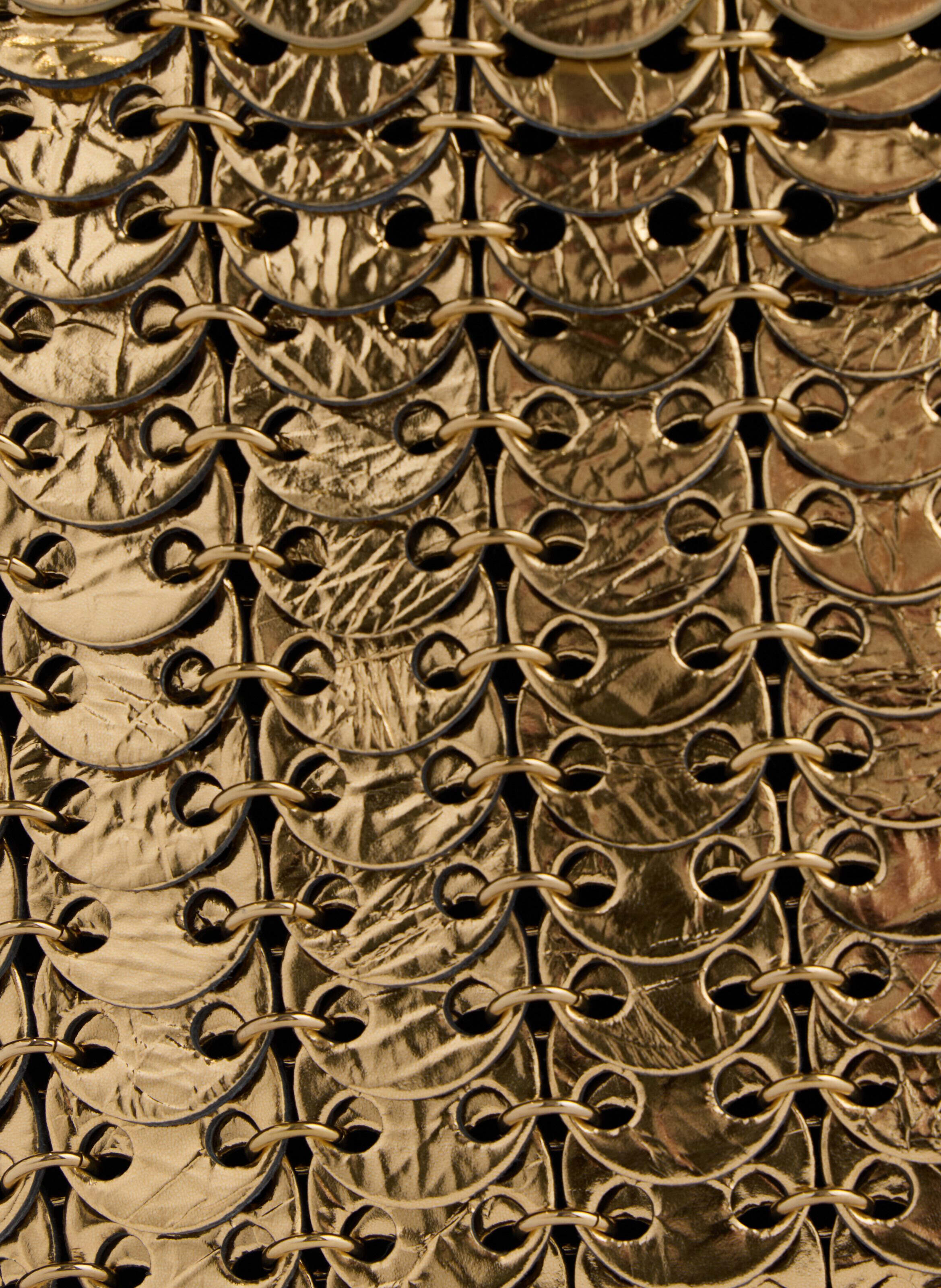 Sac 1969 flip en cuir réversible RABANNE Doré