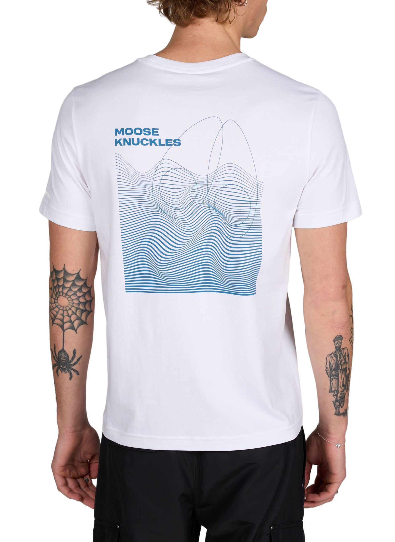 Cotton Logo T-shirt MOOSE KNUCKLES White