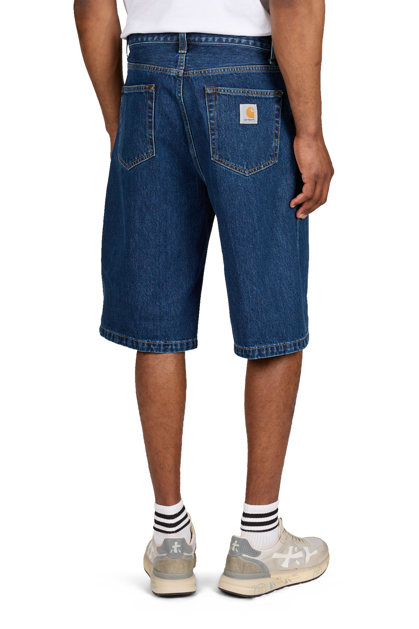 Cotton denim shorts CARHARTT WIP Blue