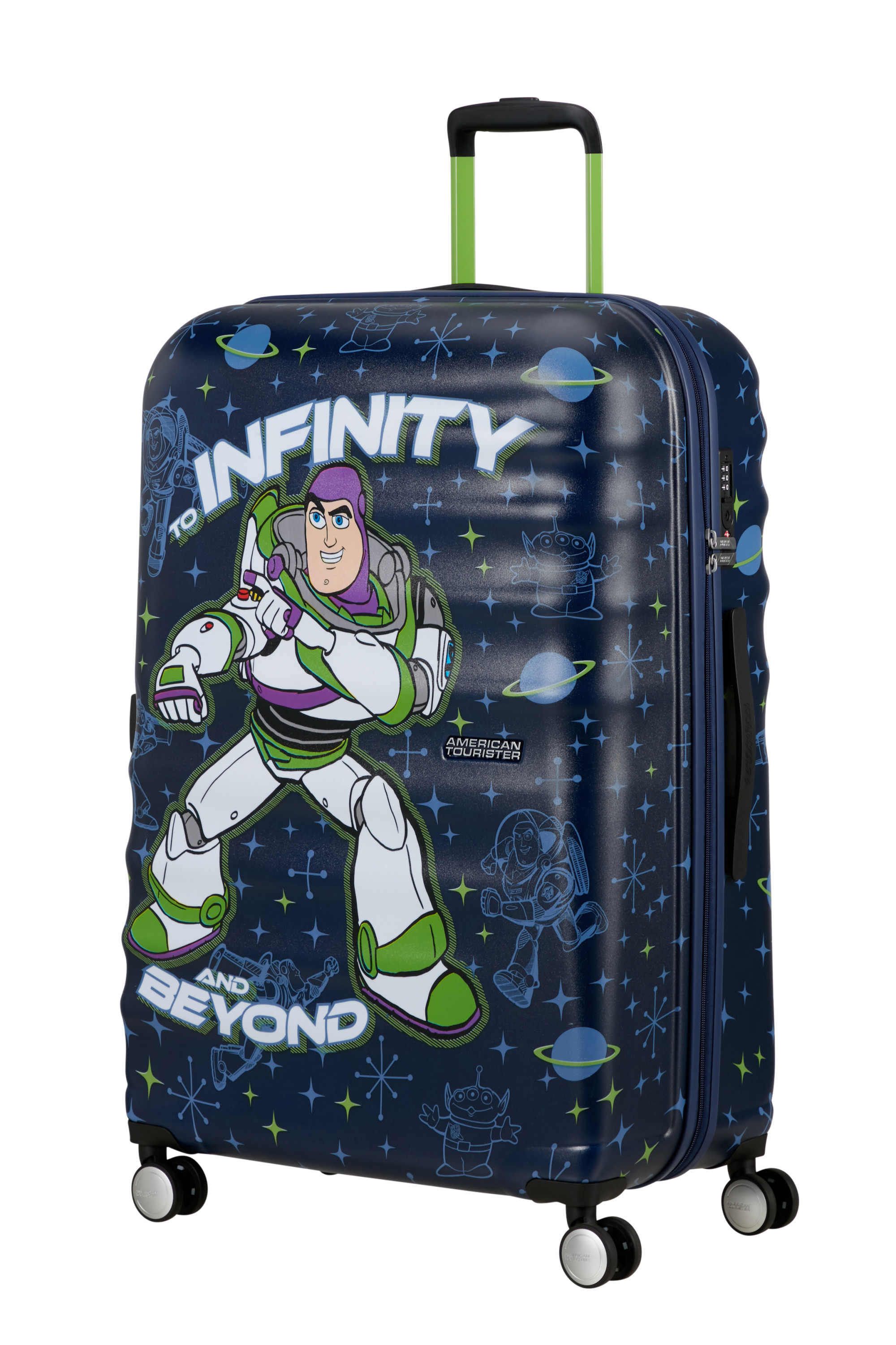 Wavebreaker disney valise 4 roues taille l AMERICAN TOURISTER Noir