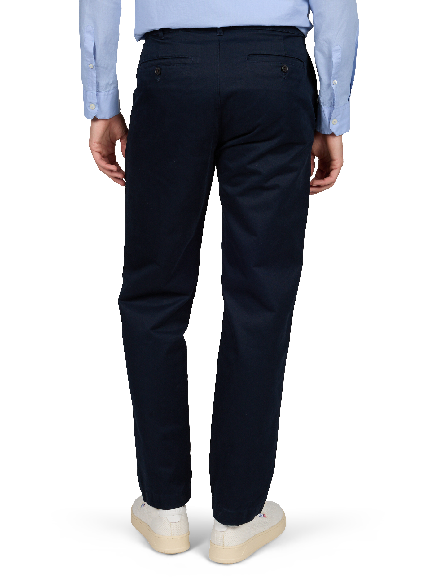 Straight cotton trousers LAFAURIE Blue
