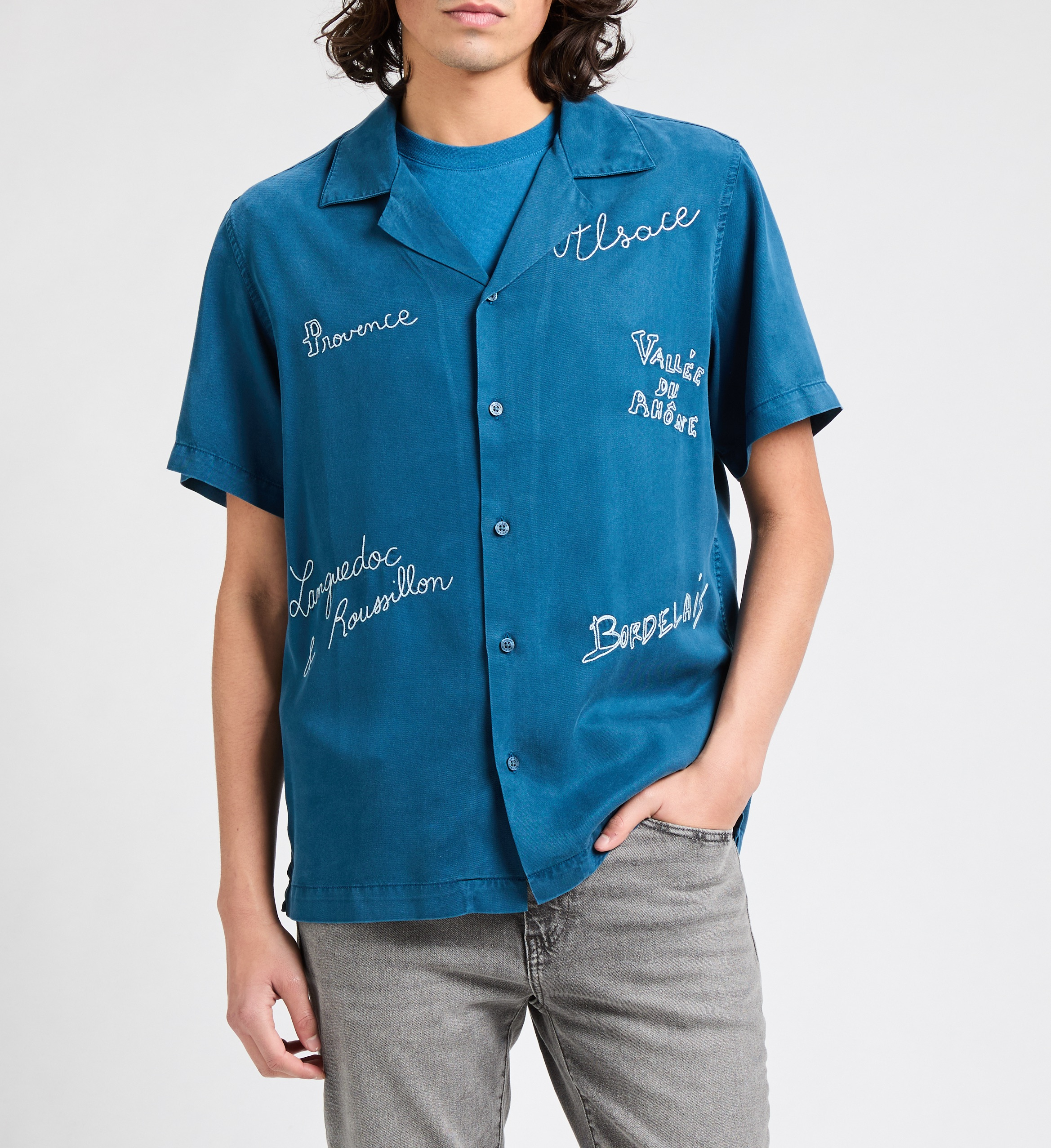 Chemise Morney Vins de france MAISON LABICHE Bleu