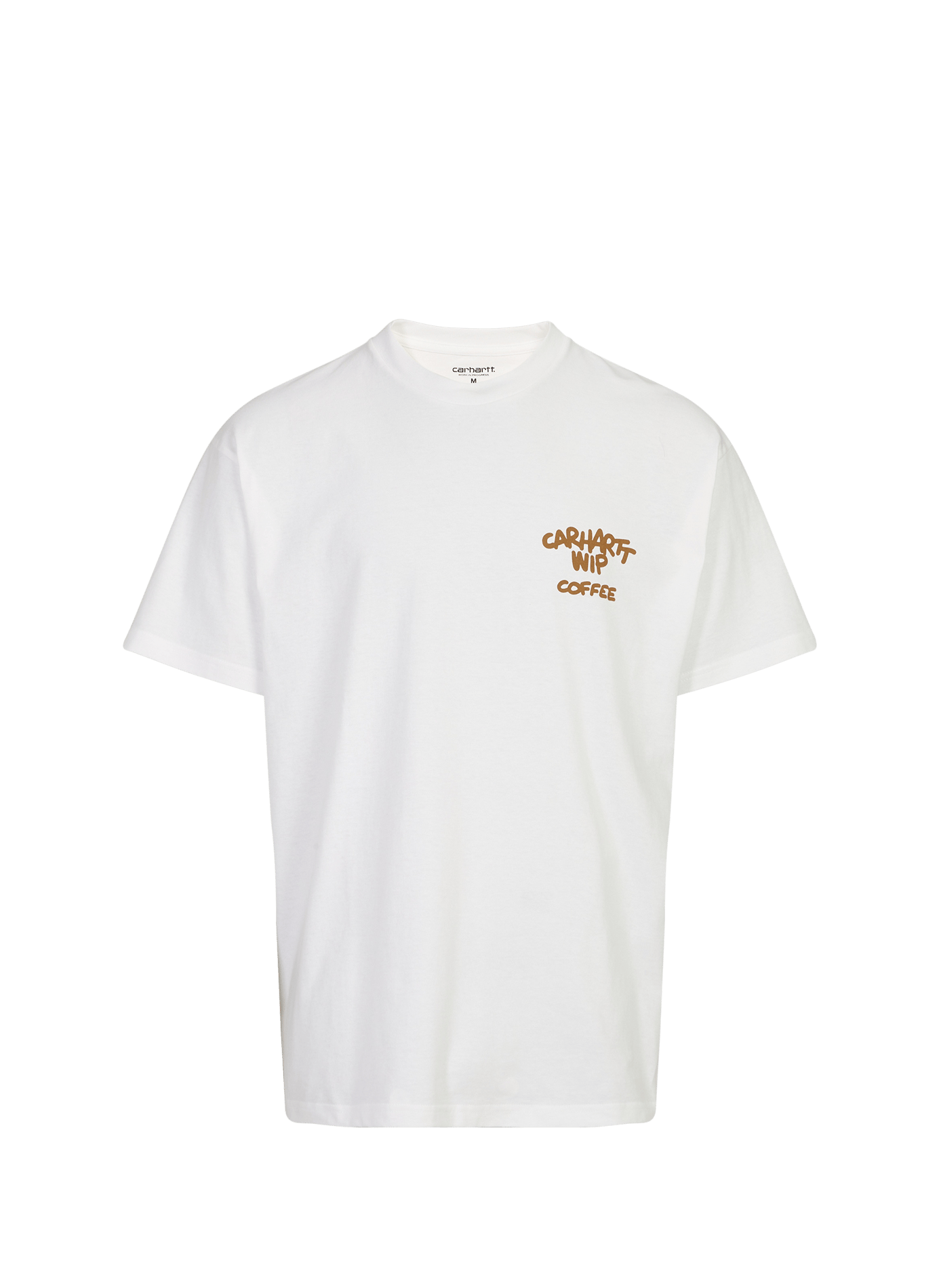 Short-sleeve printed cotton T-shirt CARHARTT WIP White