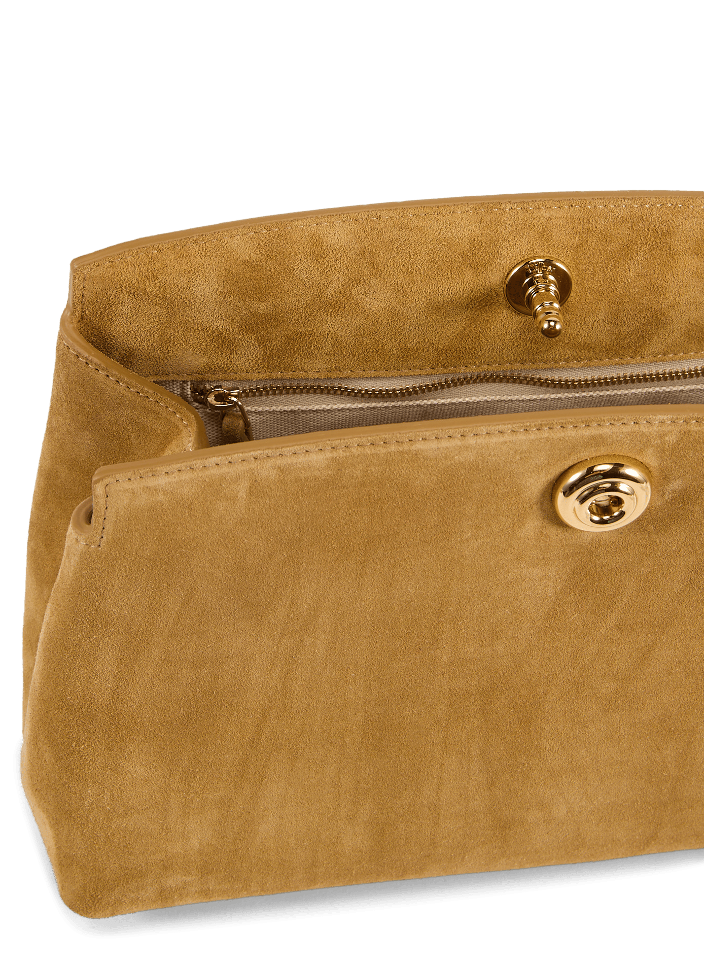 Wildledertasche LIFFNER Beige