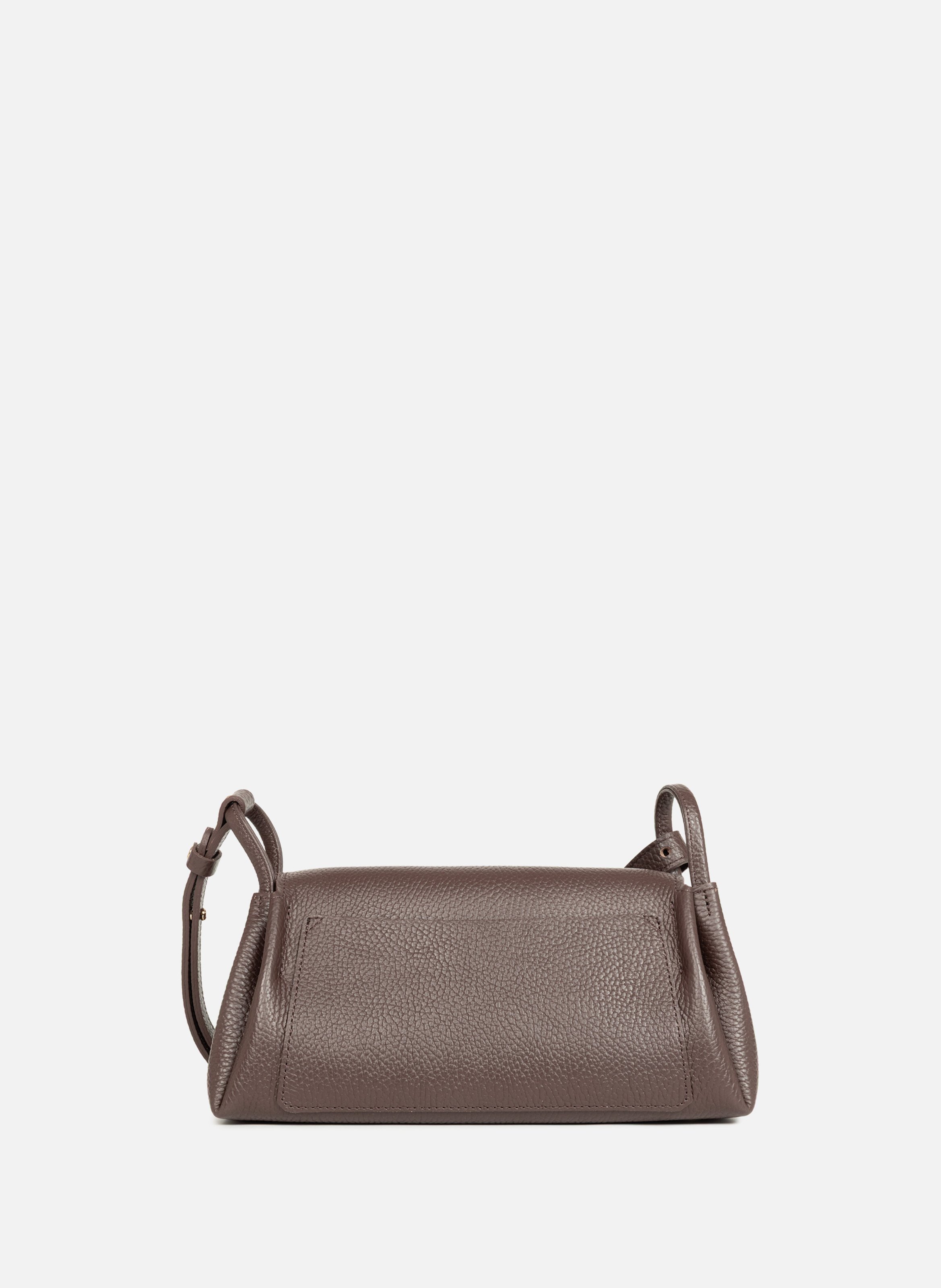 Sac trotteur - accordéon double LANCASTER Marron