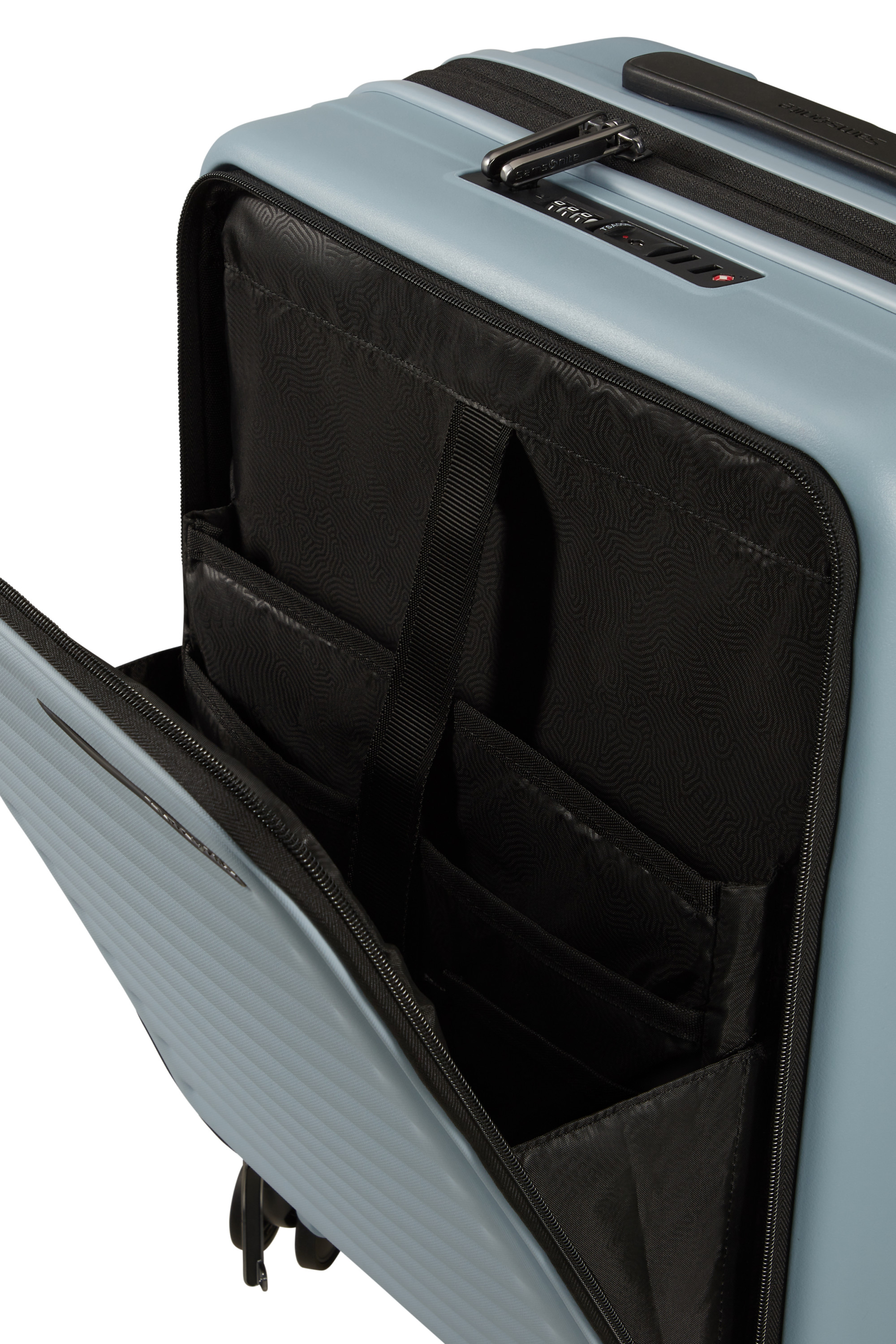 Restackd valise 4 roues taille s SAMSONITE Bleu